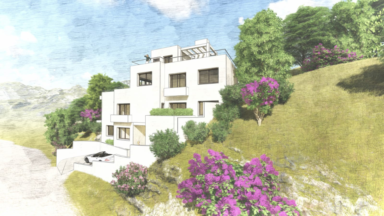 Luxury Villa Project at Puerto del Almendro, Benahavis