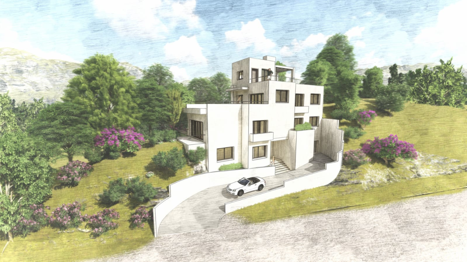 Luxury Villa Project at Puerto del Almendro, Benahavis