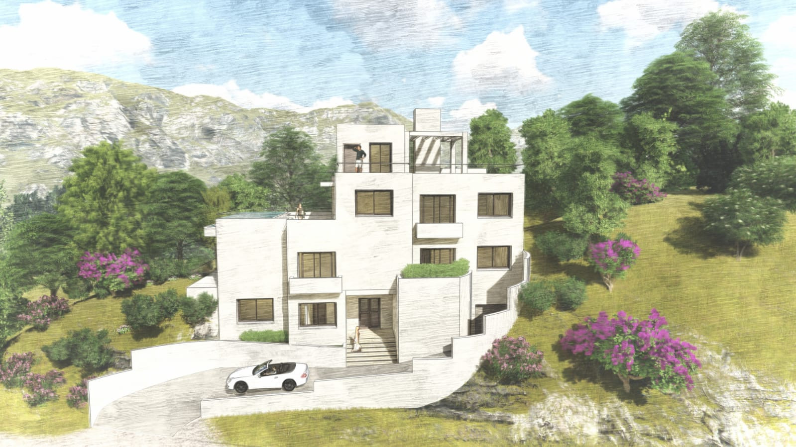 Luxury Villa Project at Puerto del Almendro, Benahavis