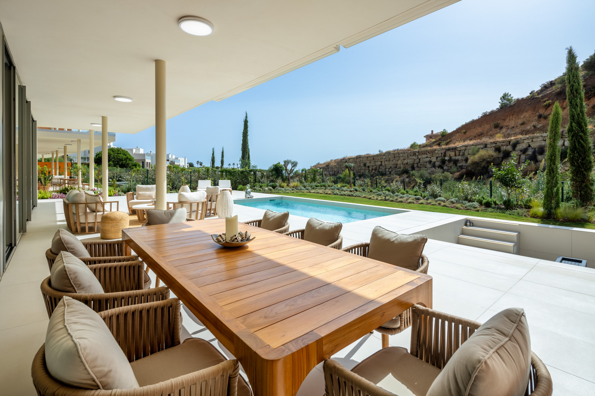 New Luxurious 3-Bedroom Apartment with Sea & Mountain Views in Reserva del Higuerón