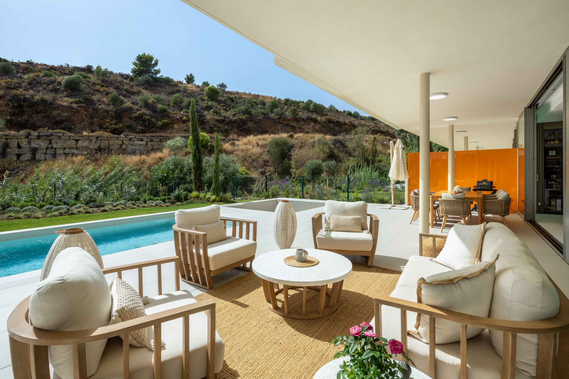 New Luxurious 3-Bedroom Apartment with Sea & Mountain Views in Reserva del Higuerón