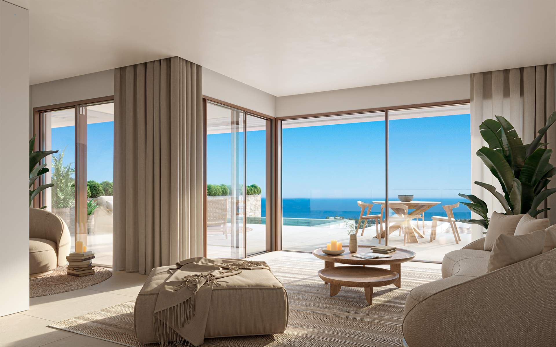 Apartamento en planta baja en la Cala de Mijas