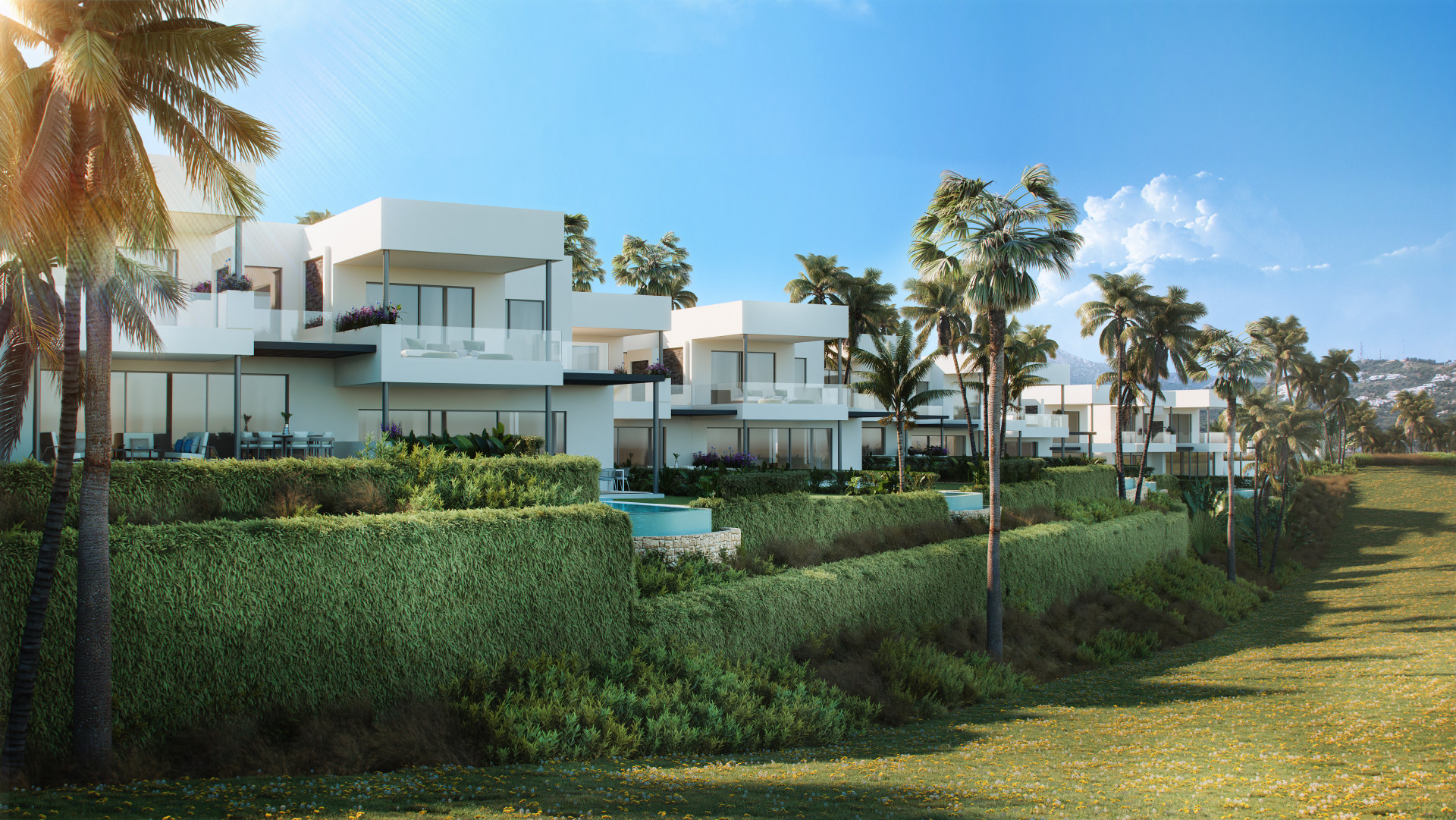 Luxury Apartments and Villas in a Gated Resort