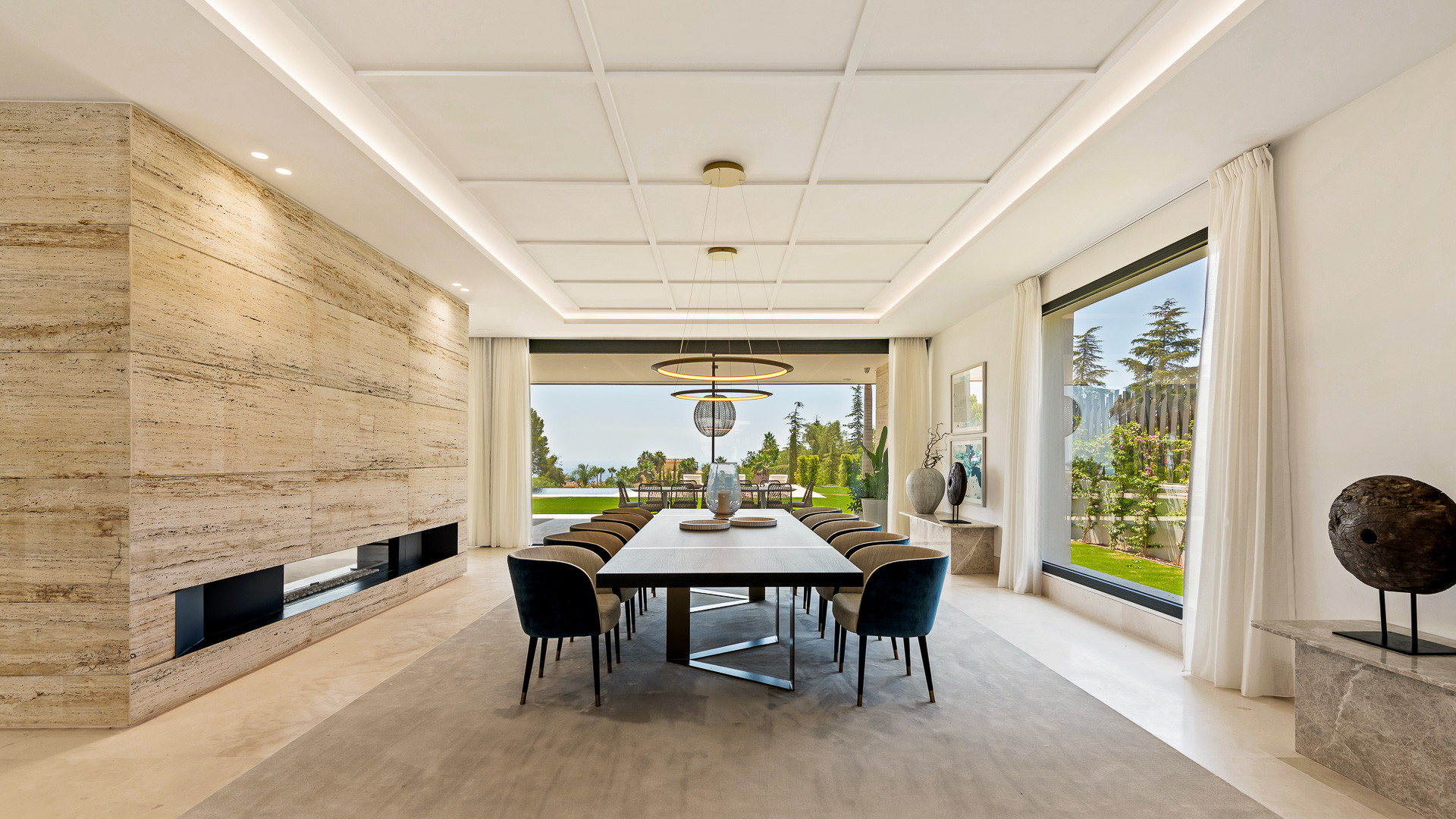 Brand new contemporary design mansion with sea views on the Golden Mile, Marbella
