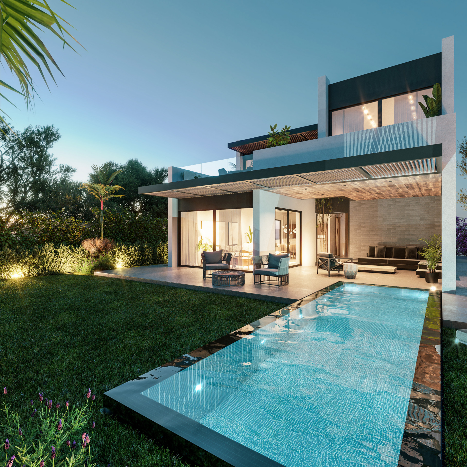 Villa en venta en New Golden Mile, Estepona Este