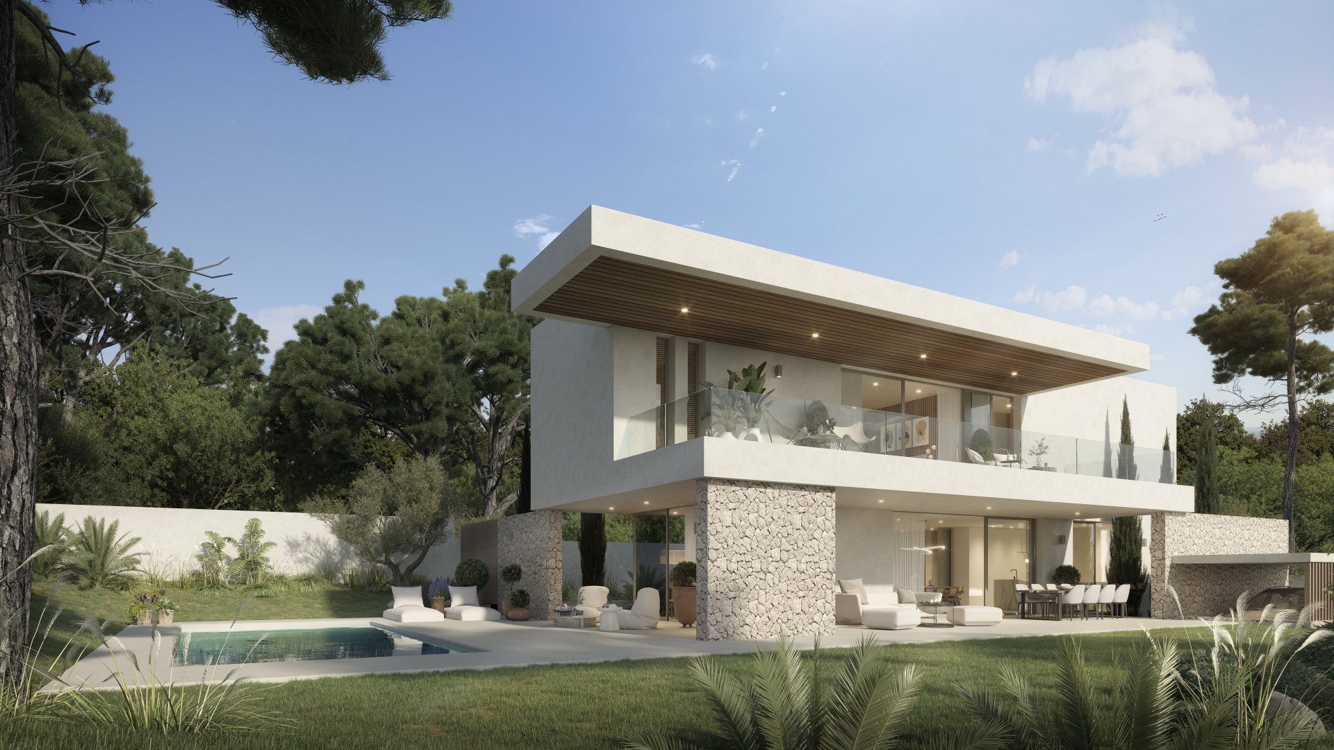 Ultra-modern villa situated only steps to the beach in Elviria, East Marbella