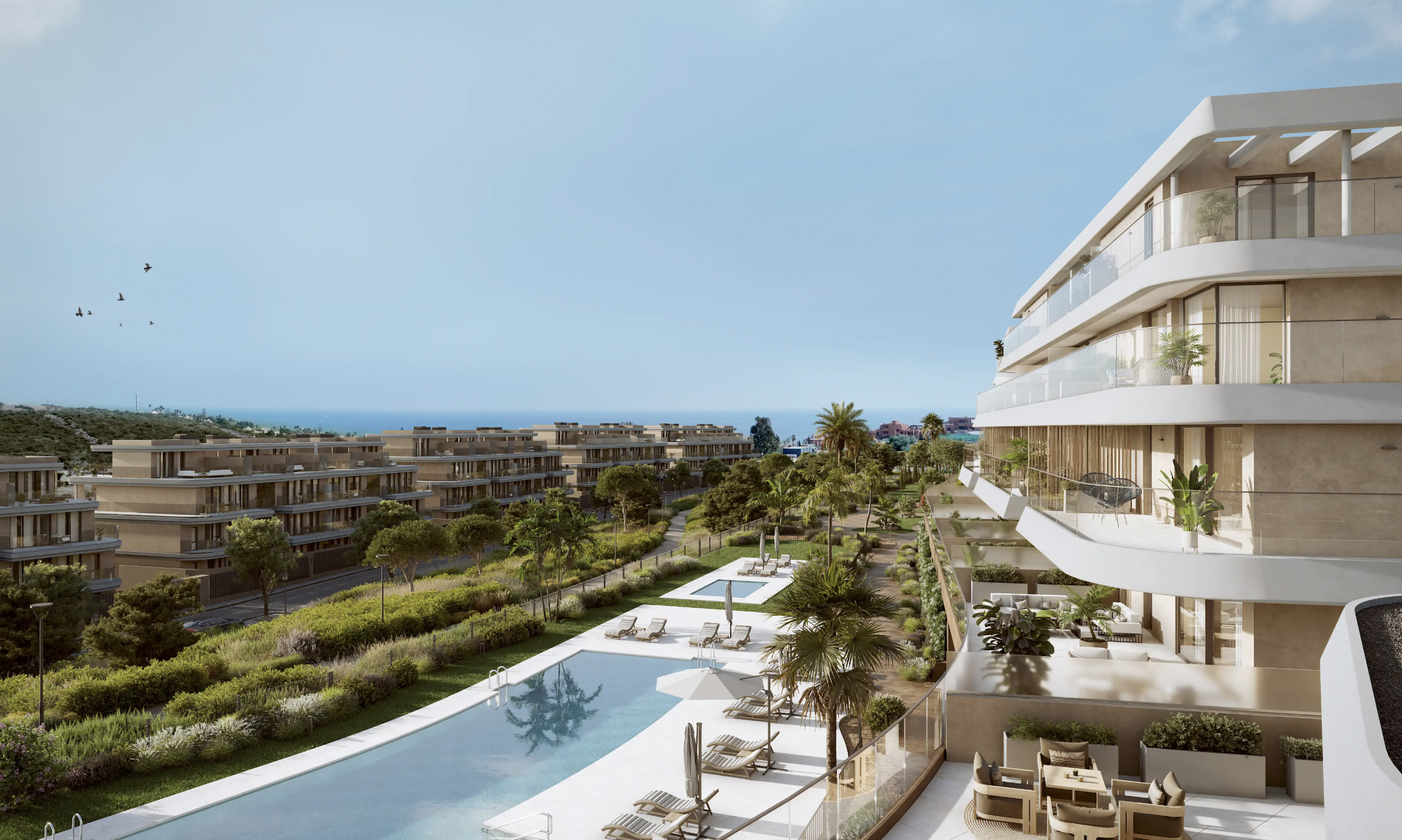 Apartamento en venta en Estepona