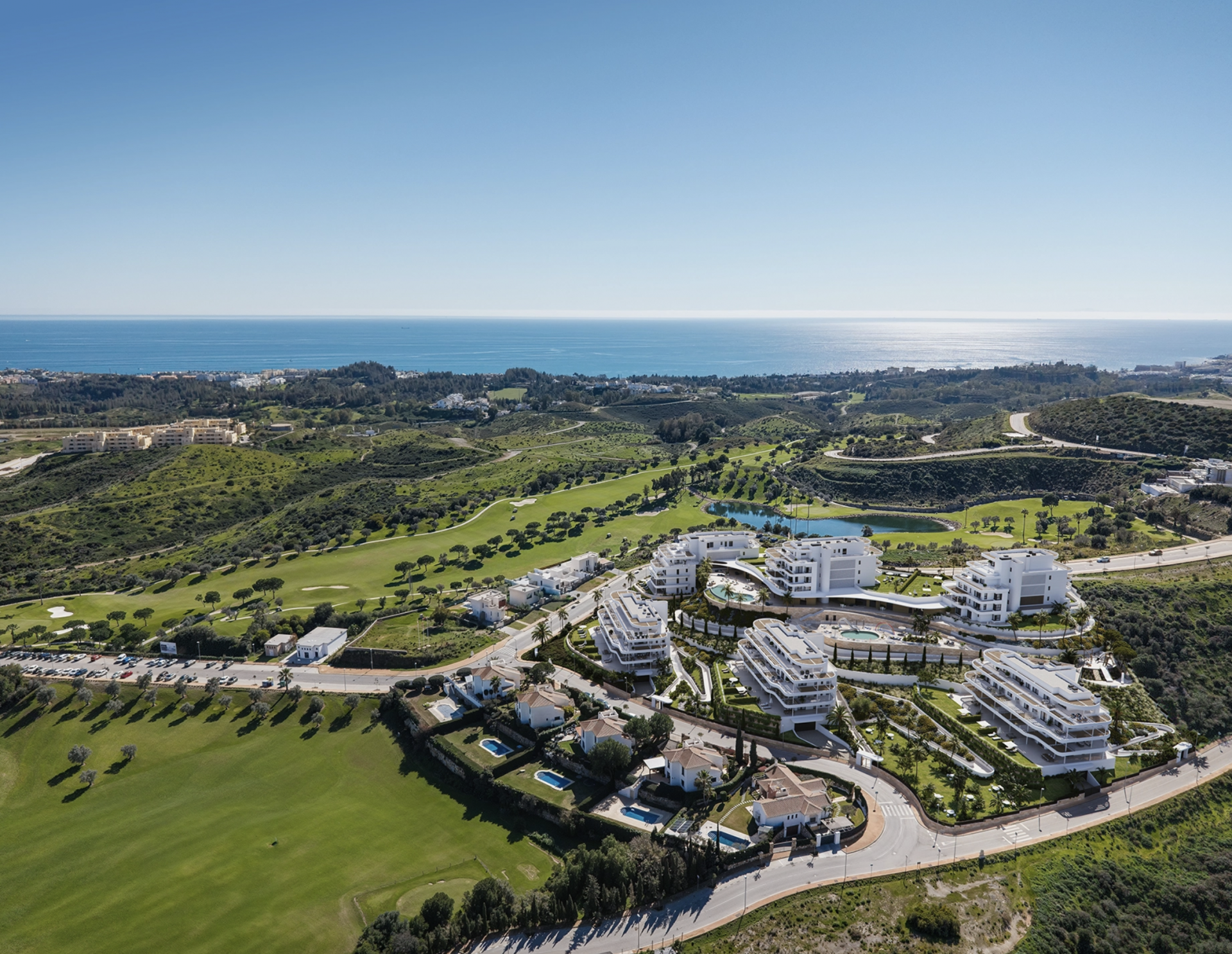 Exclusivo Apartamento de Obra Nueva con Vistas Panorámicas en Mijas Costa