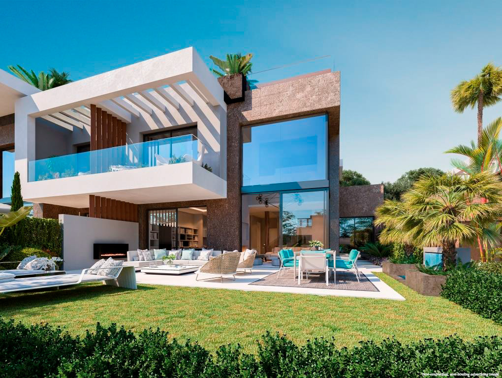 Unique houses with sea views and private pool on the spectacular roof top terrace.