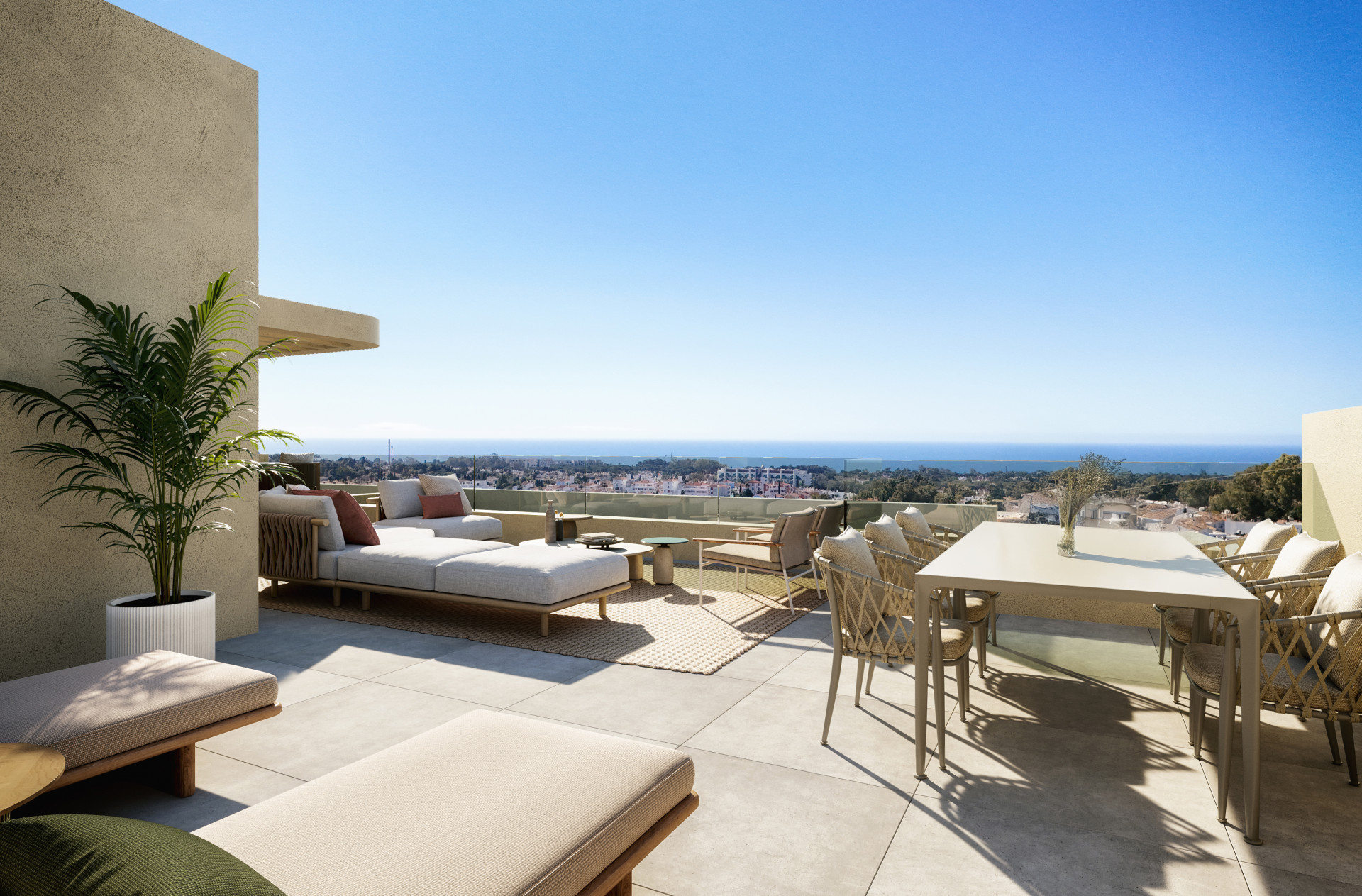 Duplex Penthouse for sale in New Golden Mile, Estepona East