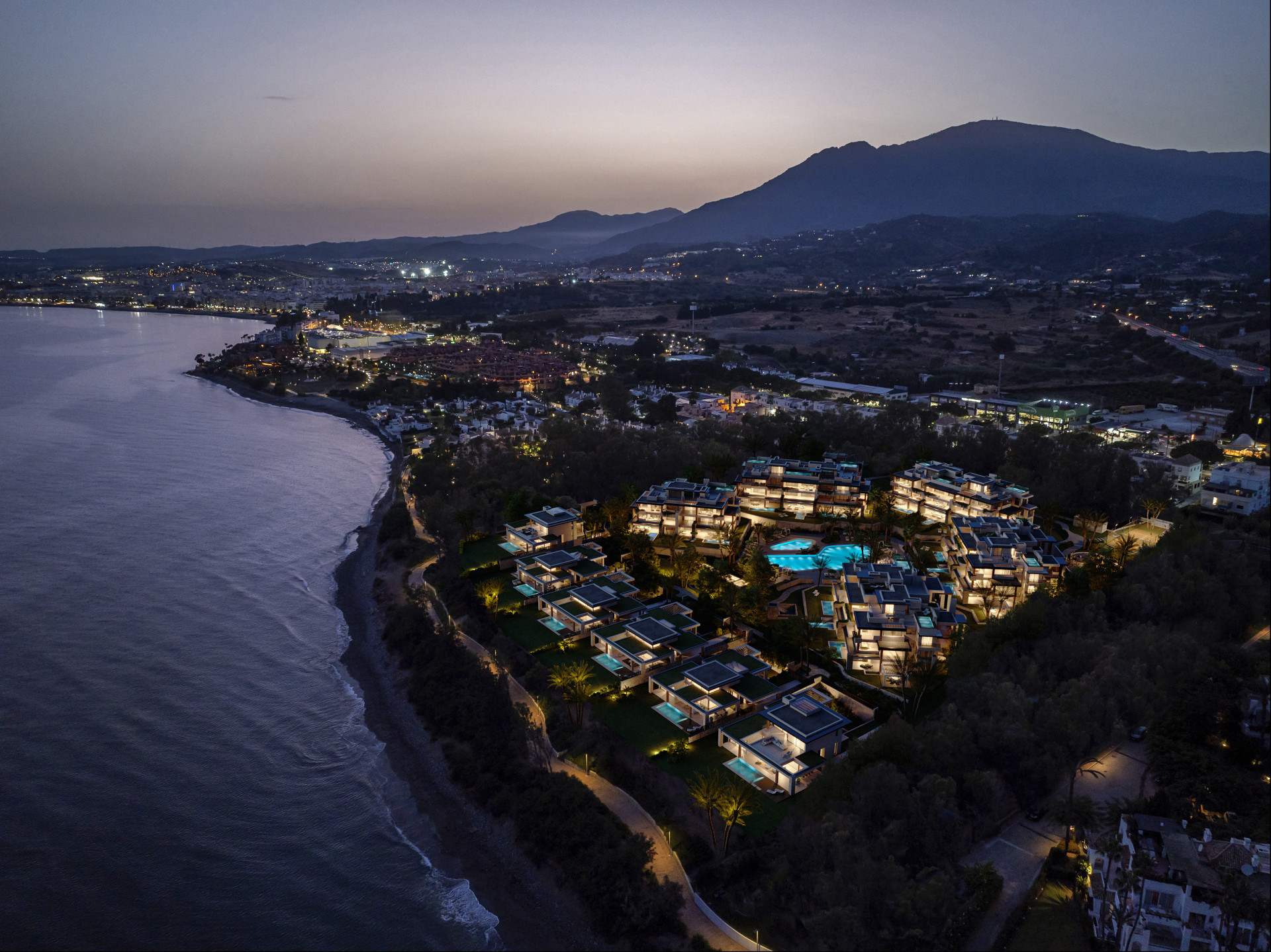 An exclusive residential enclave on the Mediterranean