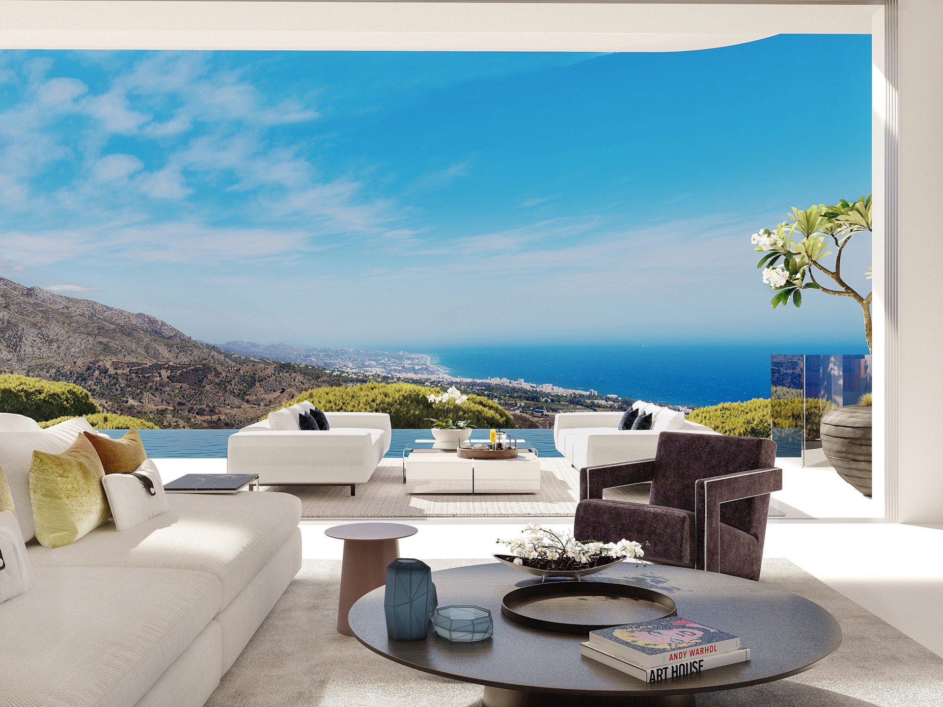 Panoramic views!