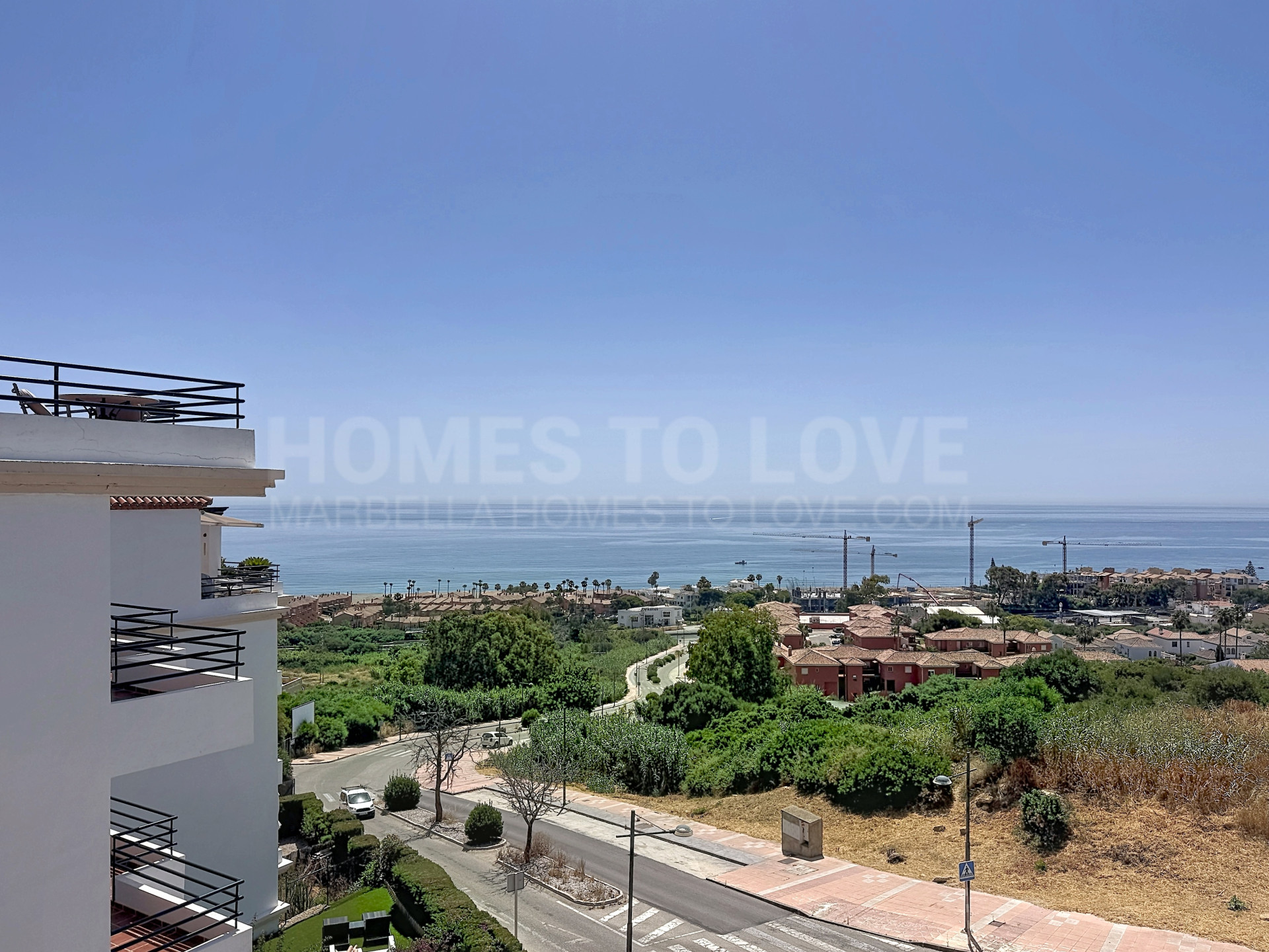 Apartamento reformado con vistas al mar a 800 m de la playa