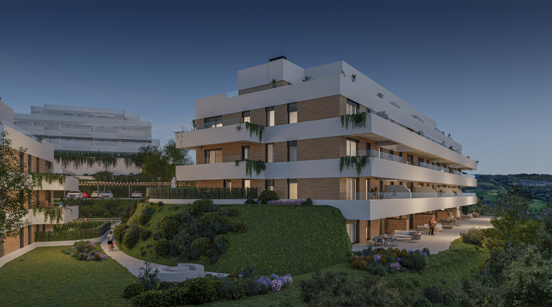 New development in Calanova Golf, Mijas Costa