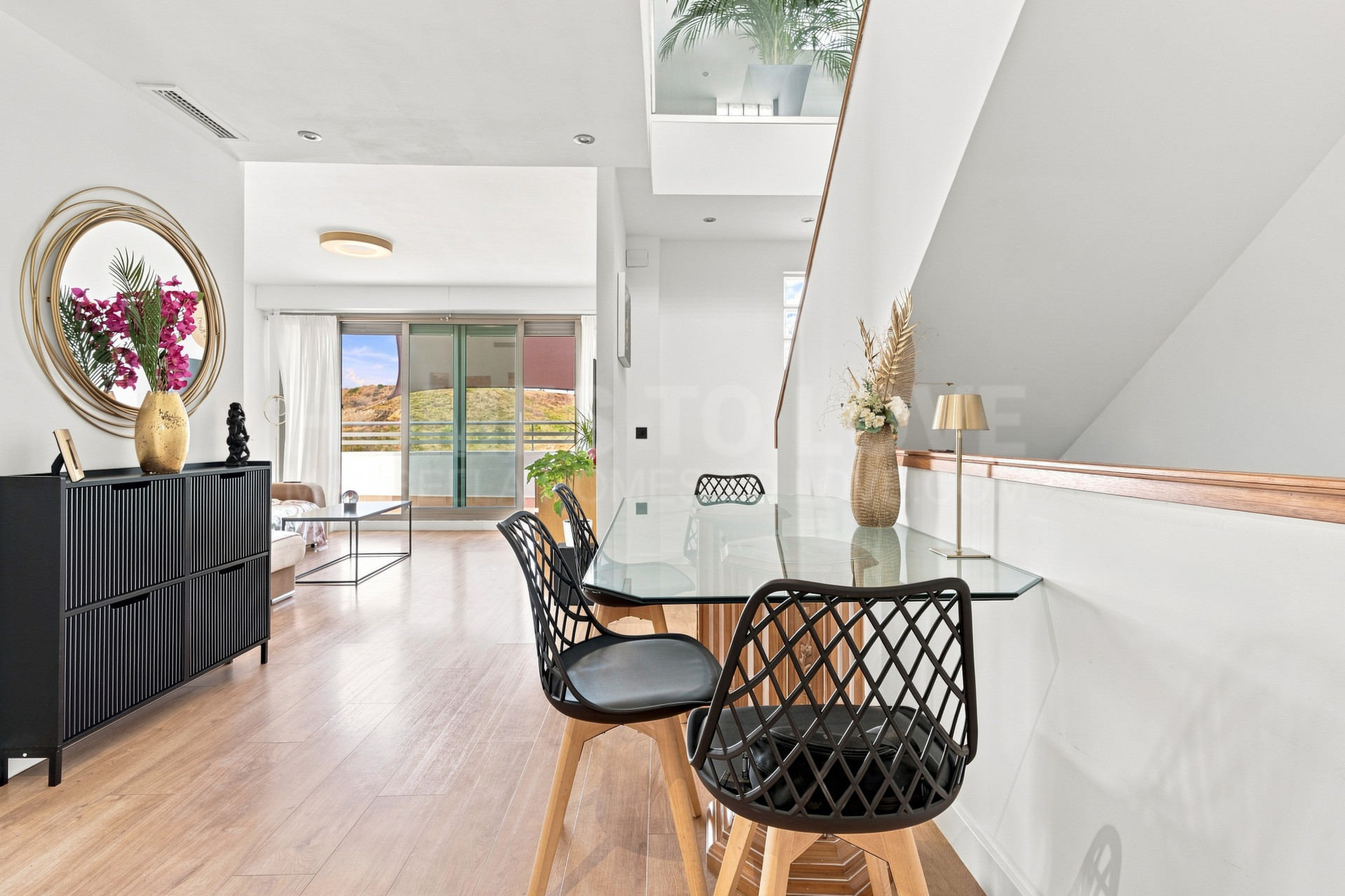 Beautiful west-facing duplex penthouse in the exclusive and peaceful community Vitania Resort, La Cala de Mijas