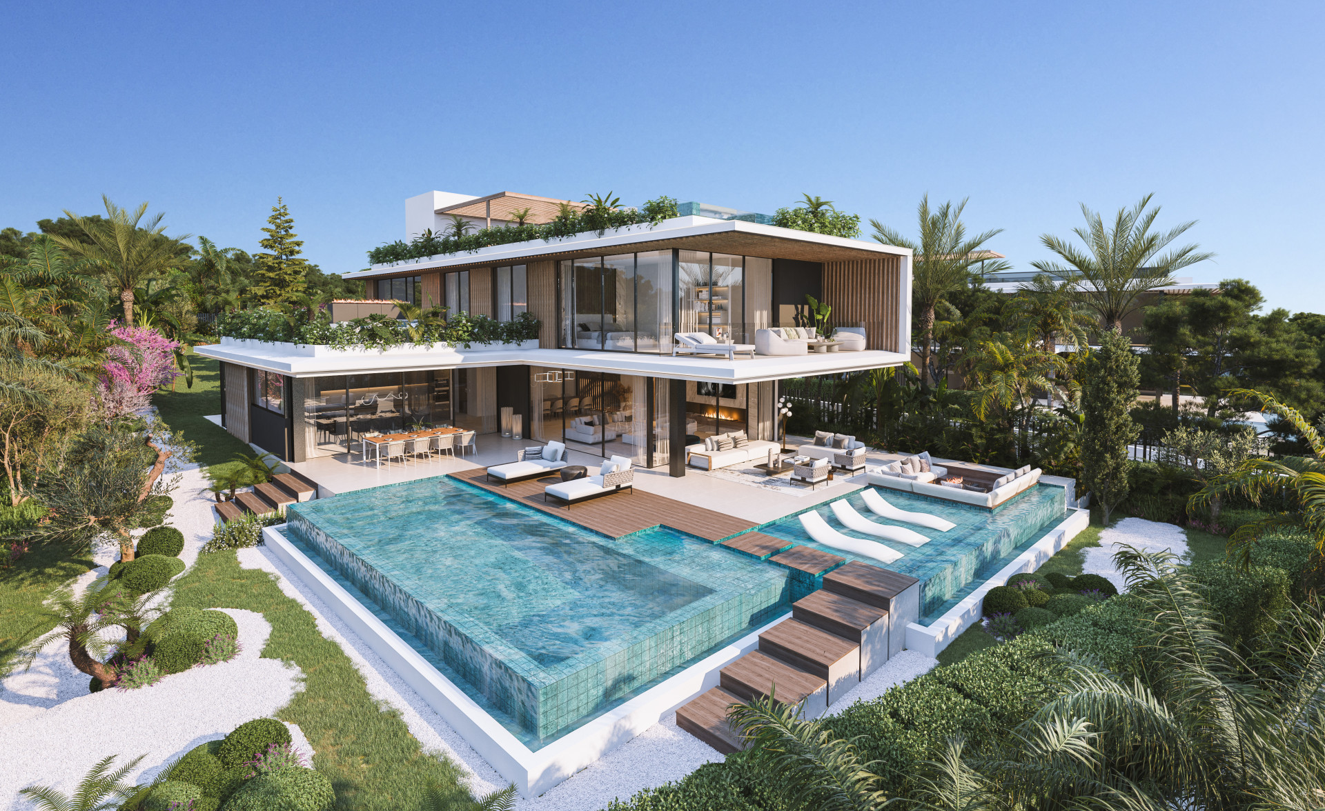 Villa Three in Exclusive Development of five luxury villas in sought-after Camojan area of Marbella's Golden Mile