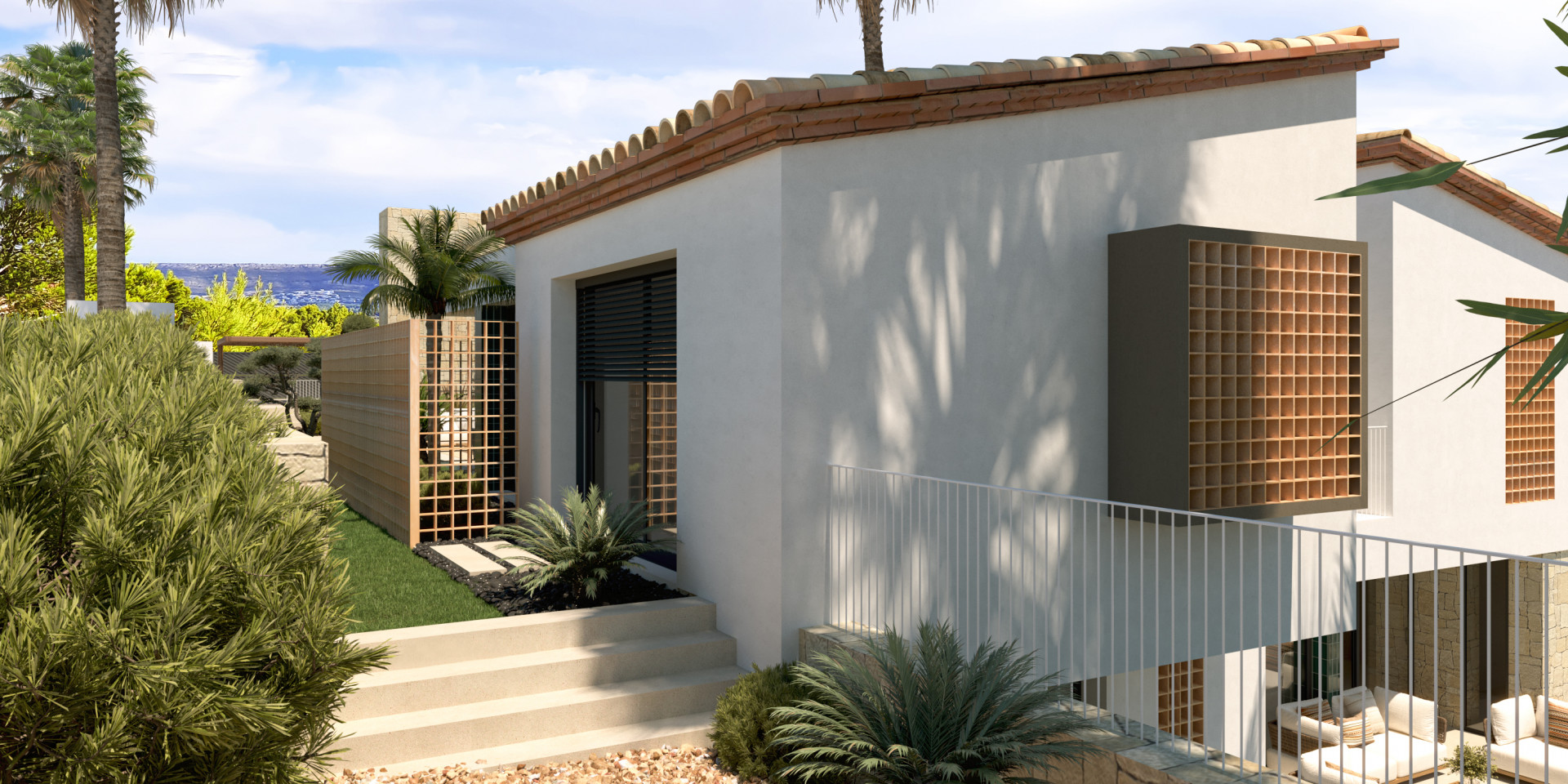 Chalet independiente en Xàbia - Obra nueva