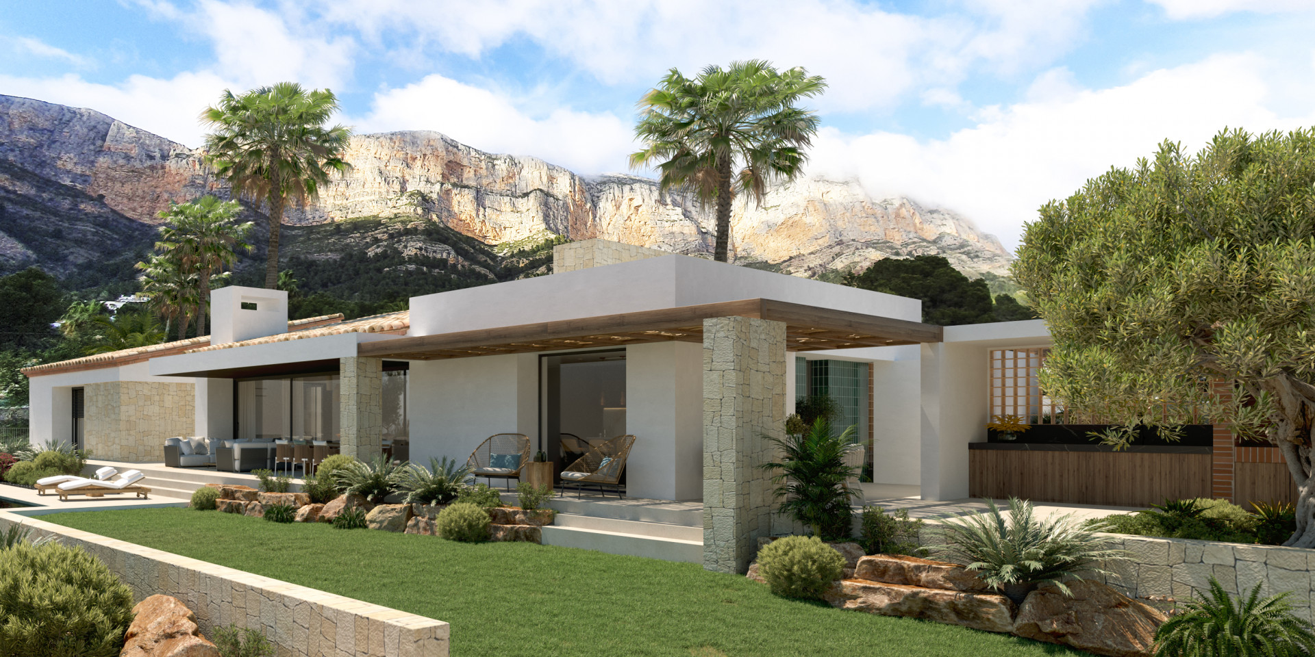Chalet independiente en Xàbia - Obra nueva