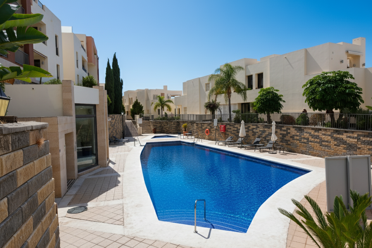 Stylish and modern, two bedroom apartment in the exclusive Samara Resort in Marbella with stunning panoramic sea views