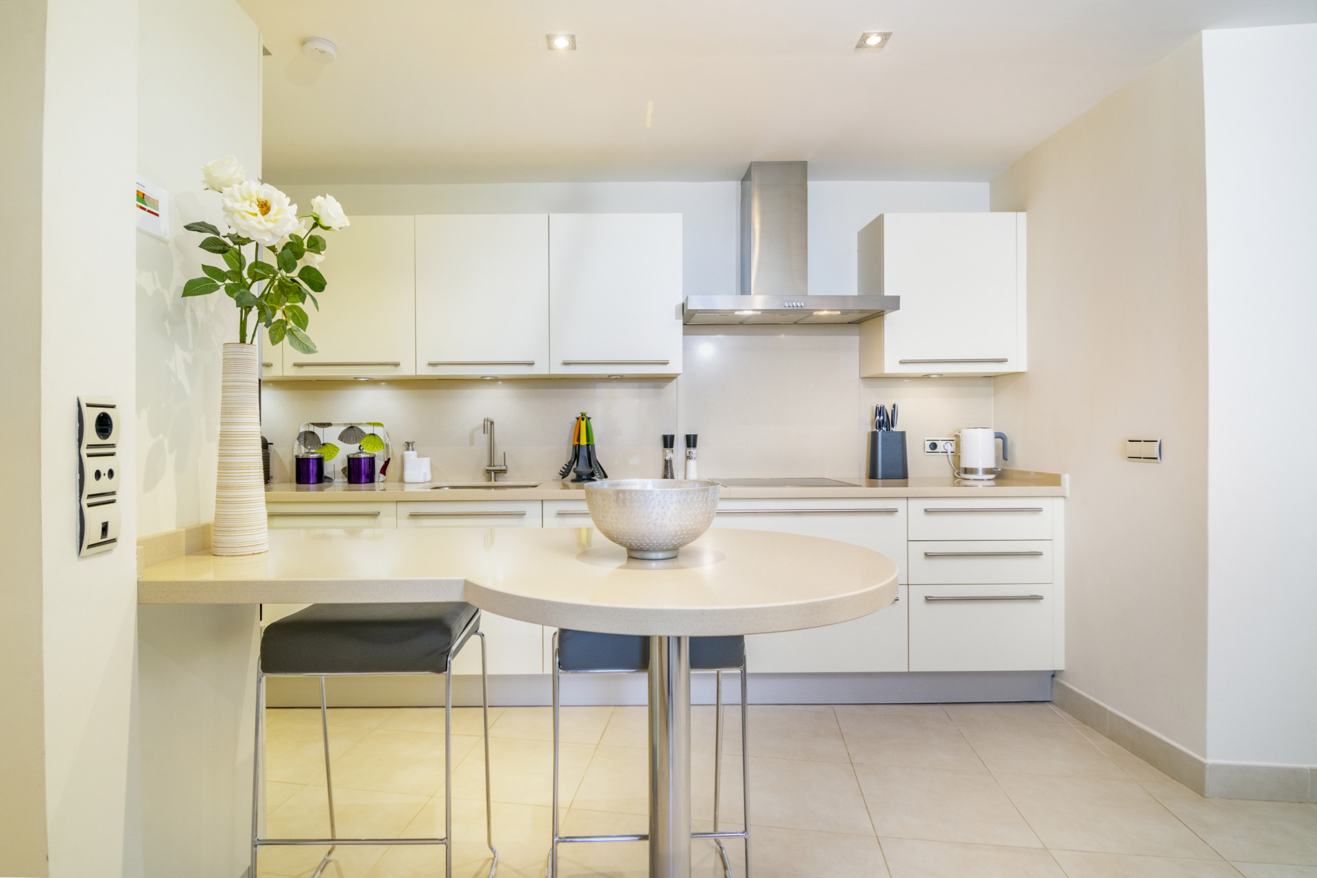 Stylish and modern, two bedroom apartment in the exclusive Samara Resort in Marbella with stunning panoramic sea views