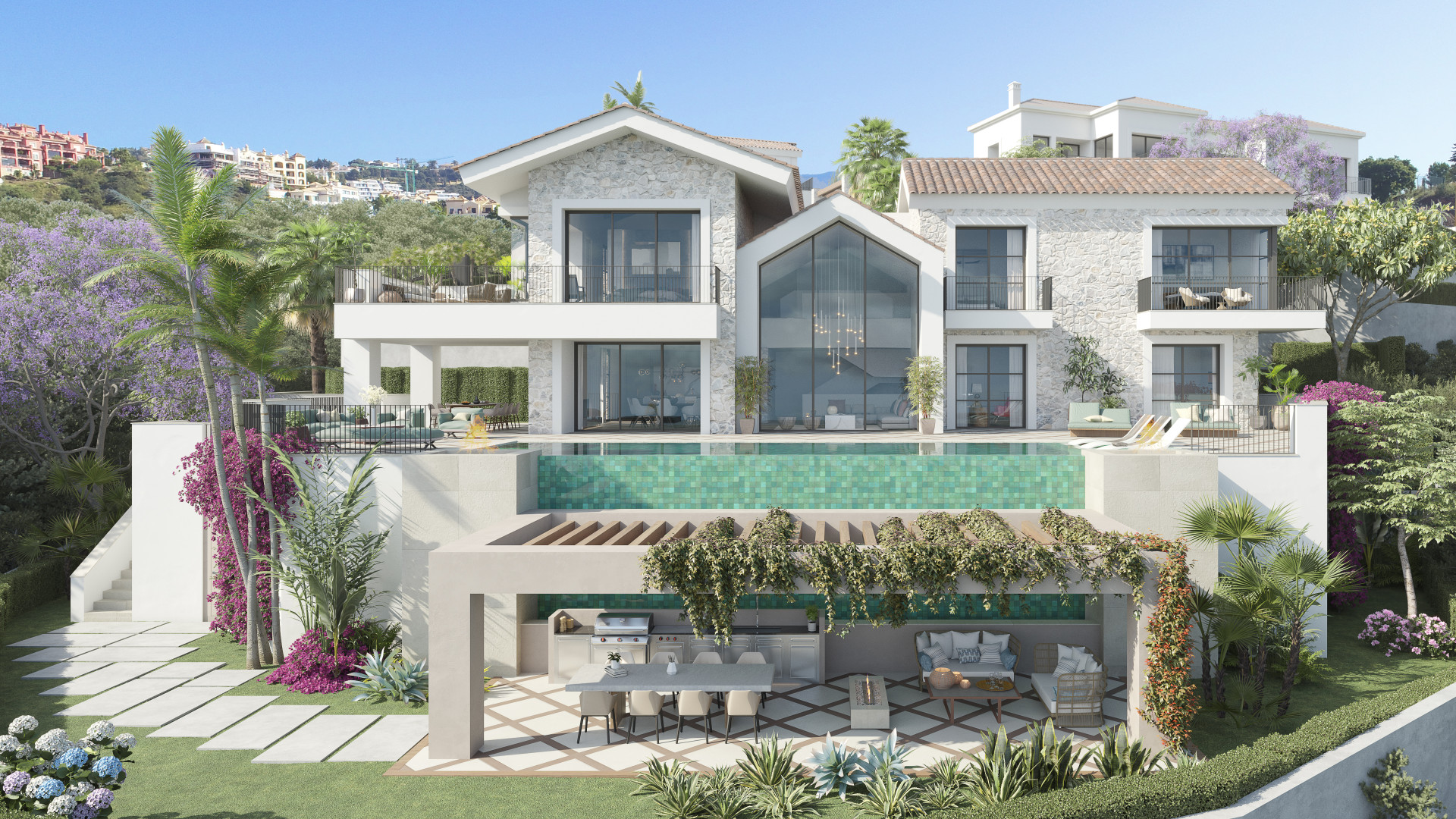 Magnificient mansion with sea views in The Hills of La Quinta