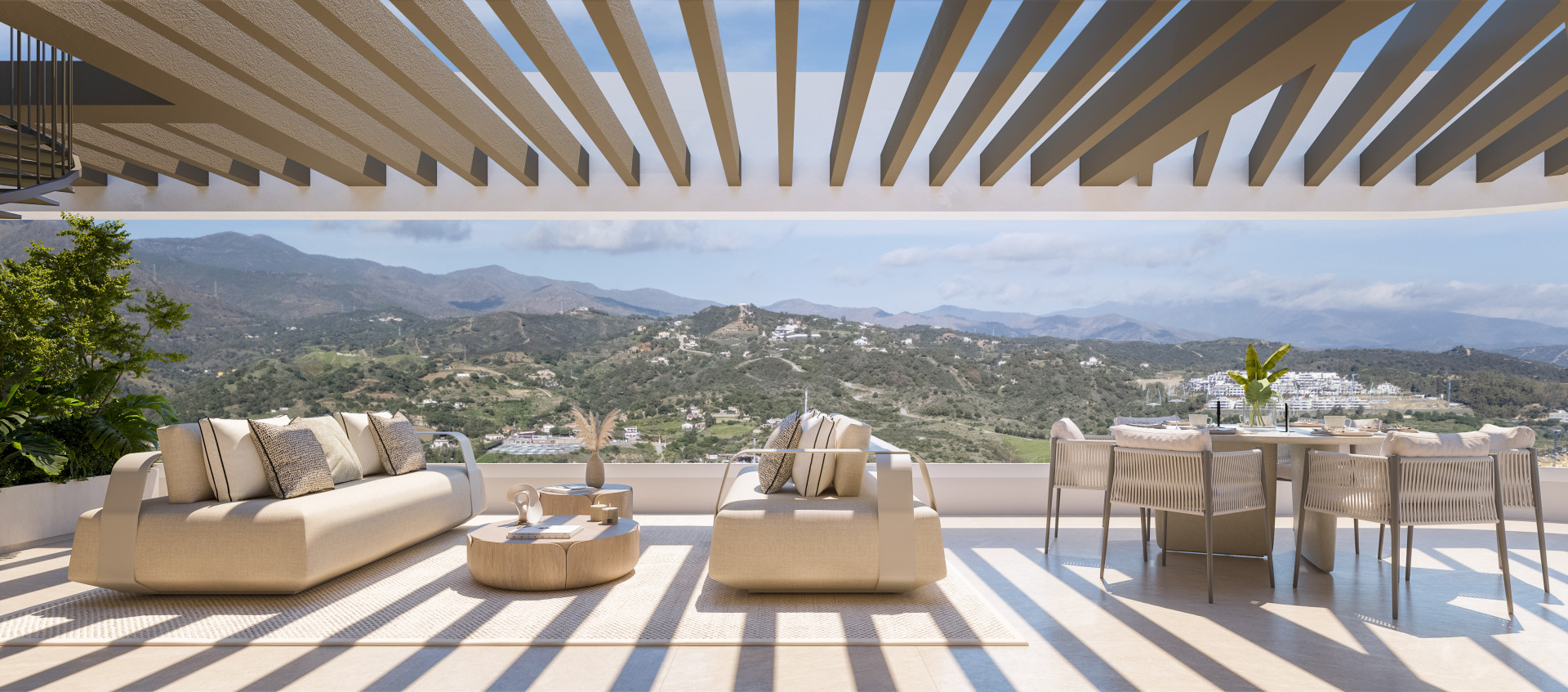 Luxurious Off Plan Apartment with Double Terrace in Estepona with Panoramic Views