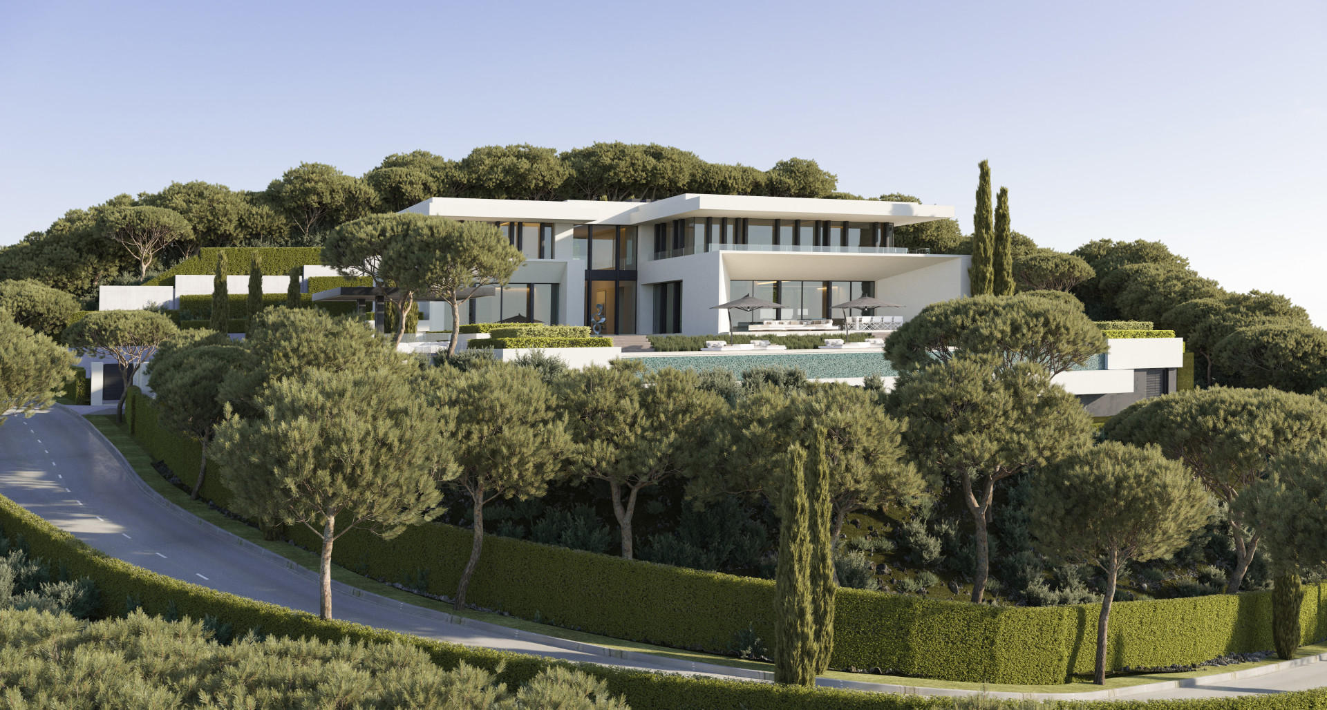 Stunning Villa Located in a Tranquil and Private Natural Setting in Benahavis