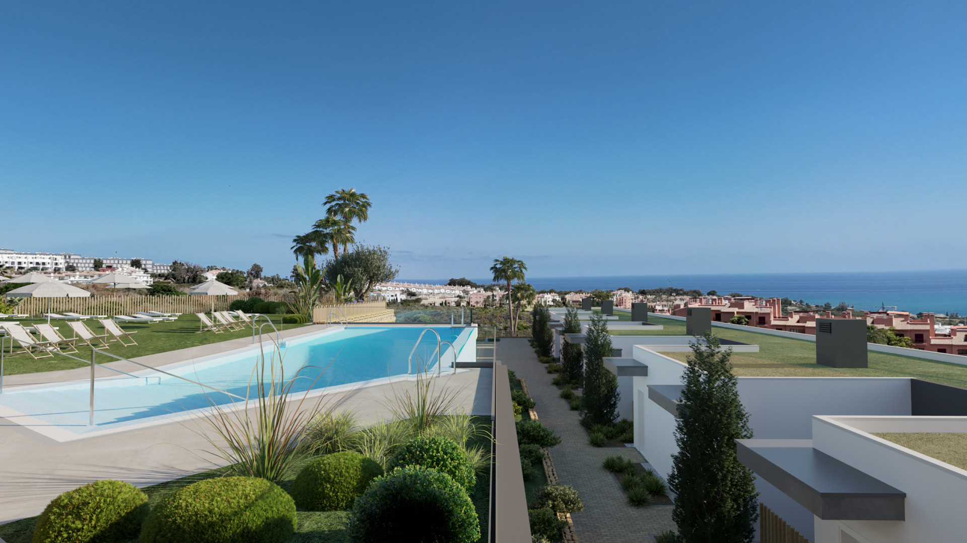 EXCLUSIVE LUXURY TOWNHOUSES WITH SEA VIEWS IN ESTEPONA - THE COSTA DEL SOL’S PREMIER LOCATION