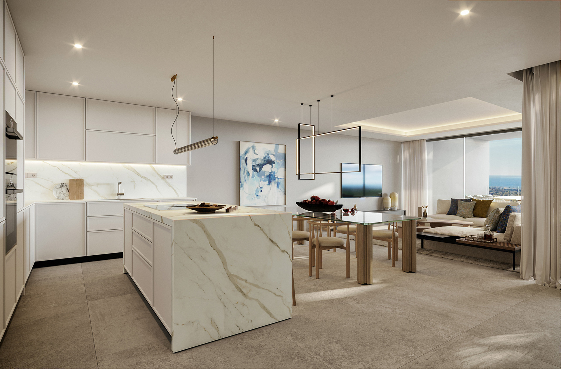 3-bedroom penthouse in Estepona West