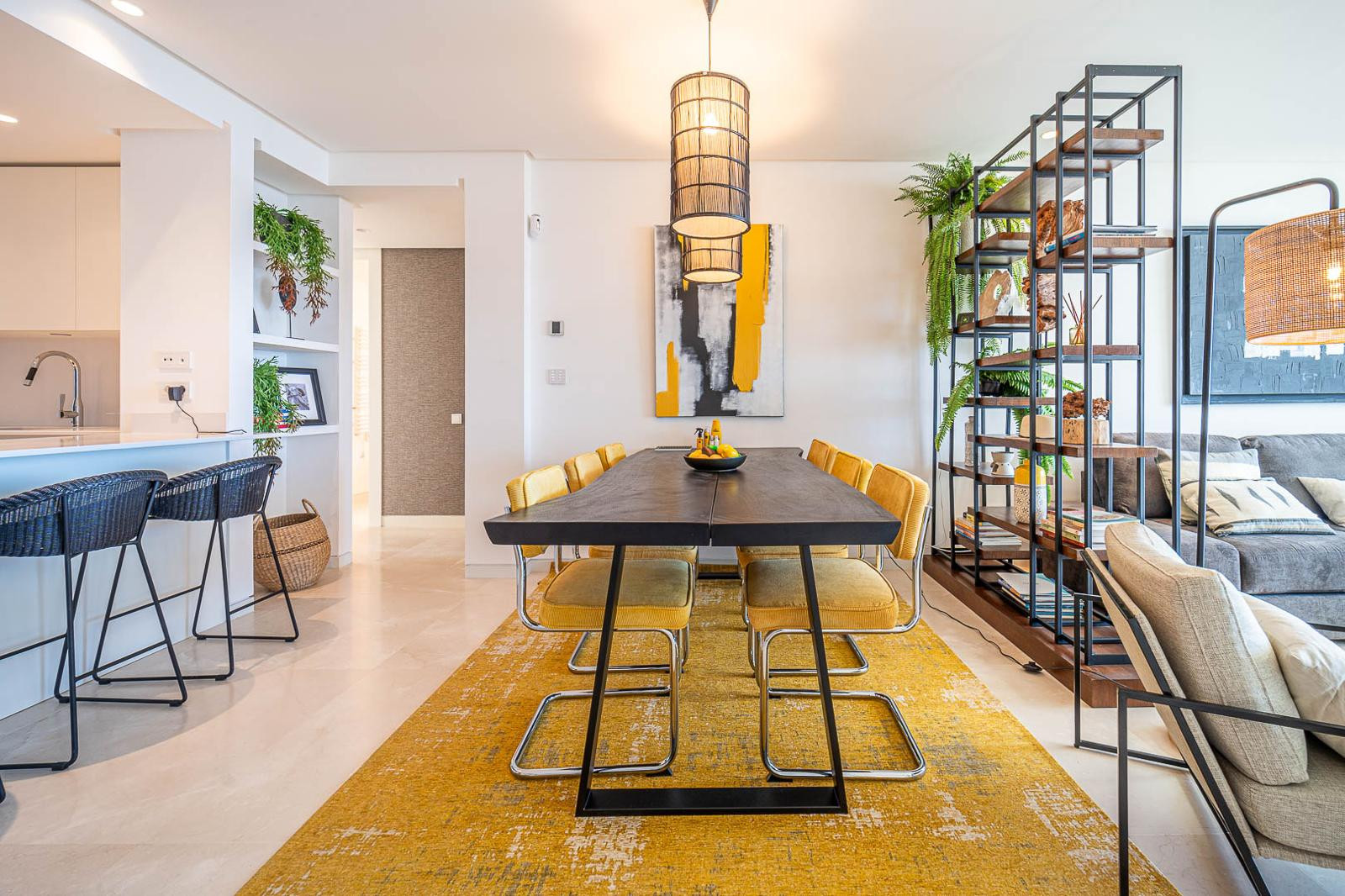 Luxury designer apartment with panoramic Mediterranean sea views