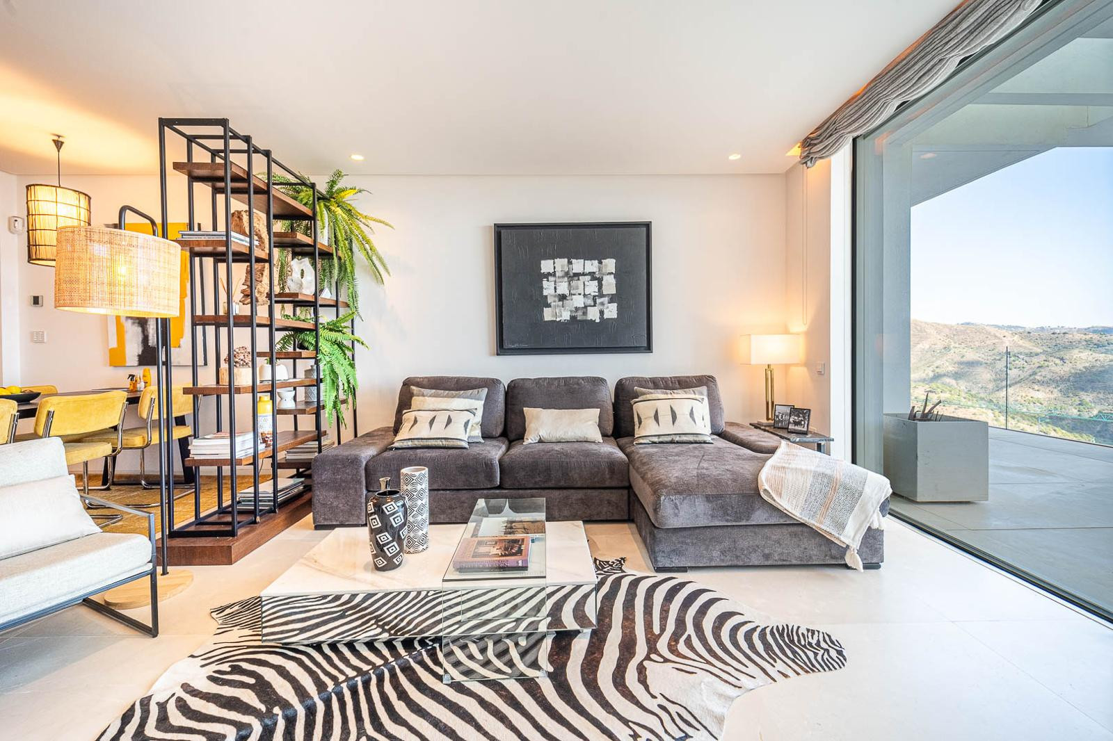 Luxury designer apartment with panoramic Mediterranean sea views