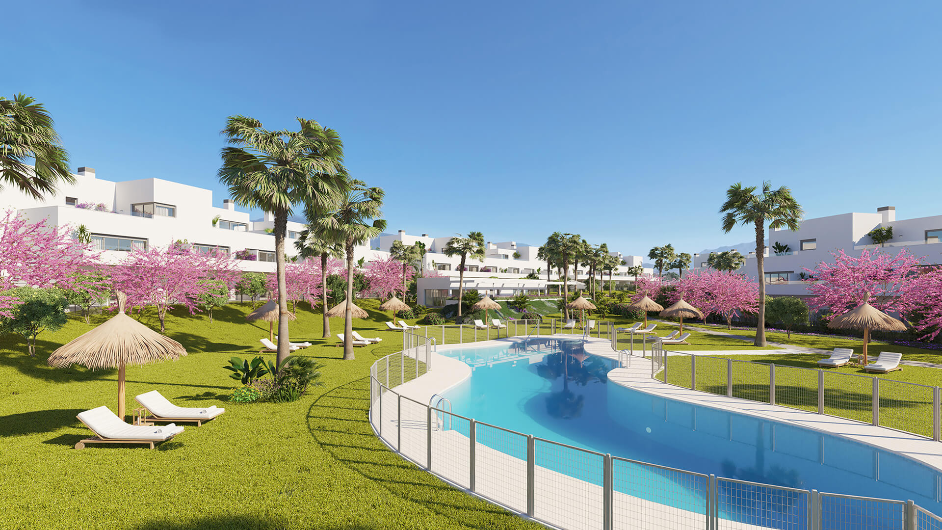 Modern 3-Bedroom Ground-Floor Apartment in a Gated Community – Cancelada, Estepona