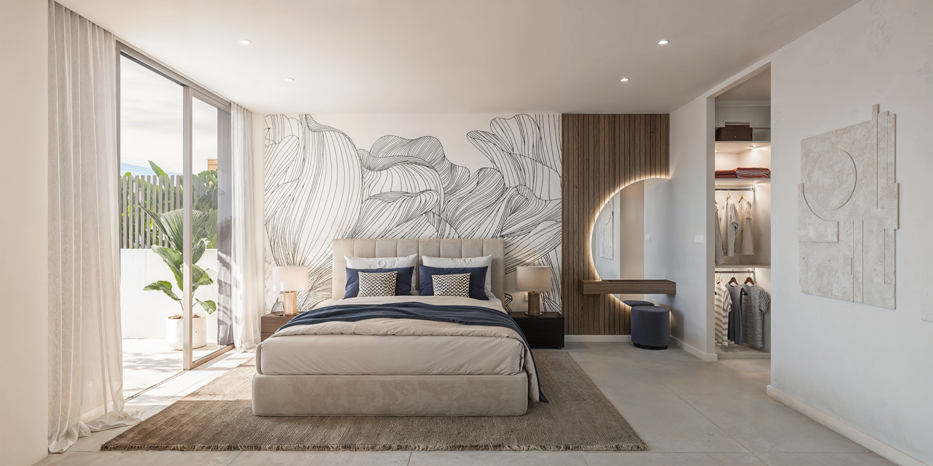 Modern apartment with sea views for sale on the New Golden Mile, Estepona