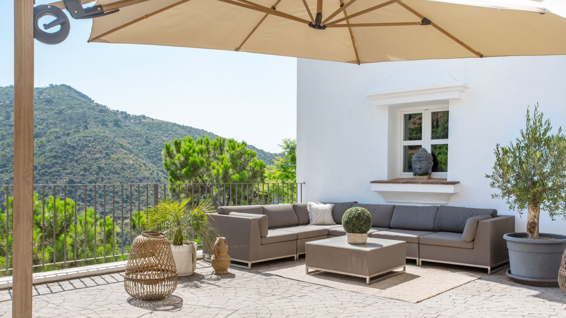 Villa mediterránea de lujo en venta en Monte Mayor