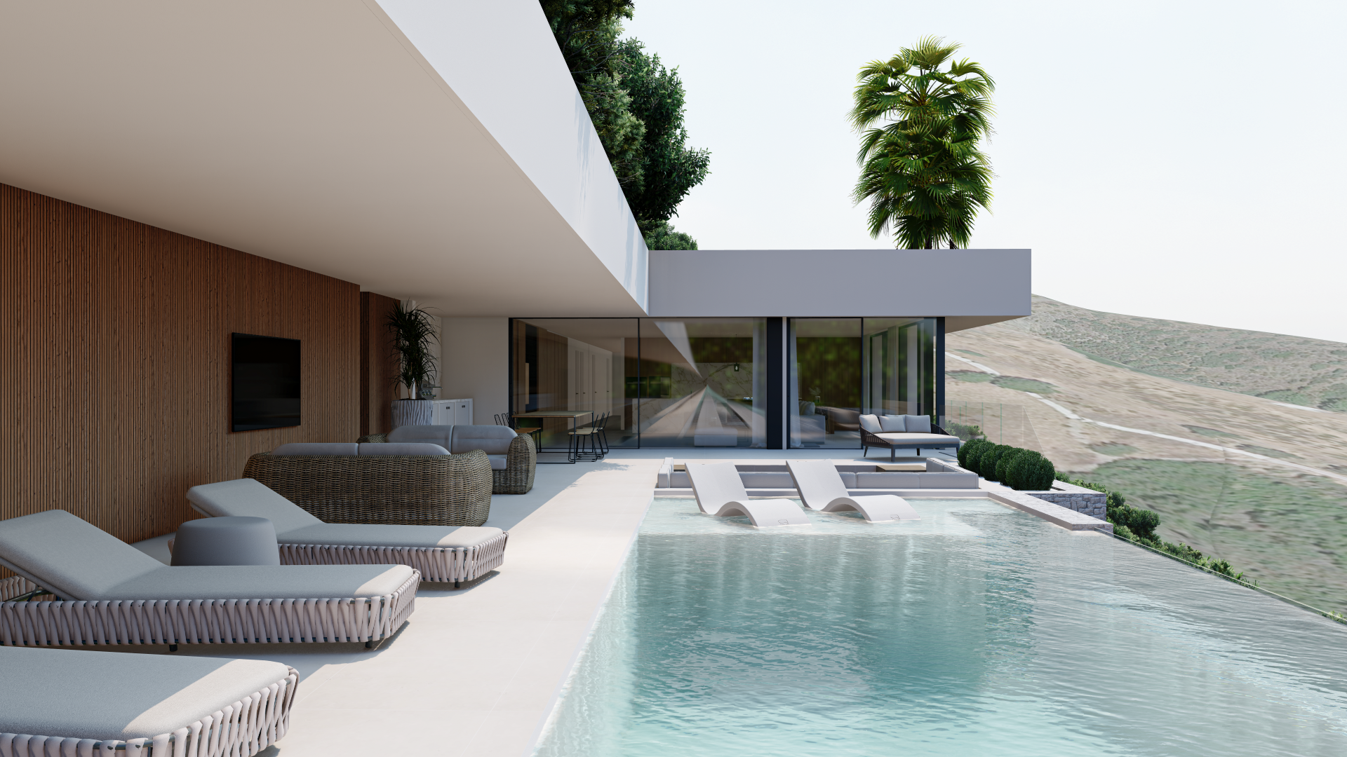 Modern Sanctuary Villa with Stunning Landscapes & Breathtaking Sea views in Marbella