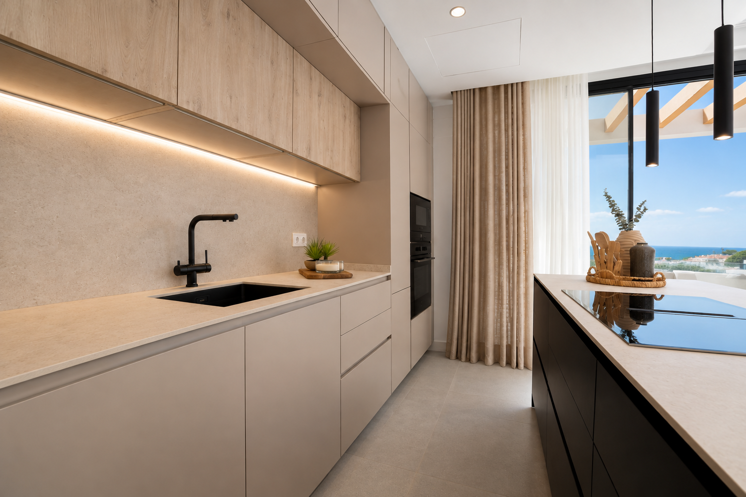 Exclusive Duplex Penthouse Just Steps from the Beach in La Carihuela, Torremolinos