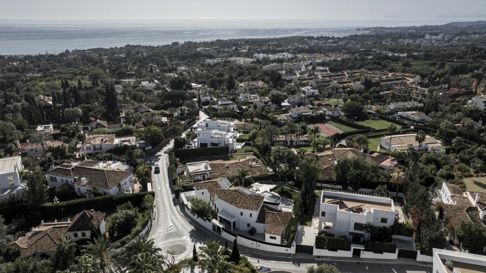 Luxury = Villa with Panoramic Sea Views on the Golden Mile, Marbella