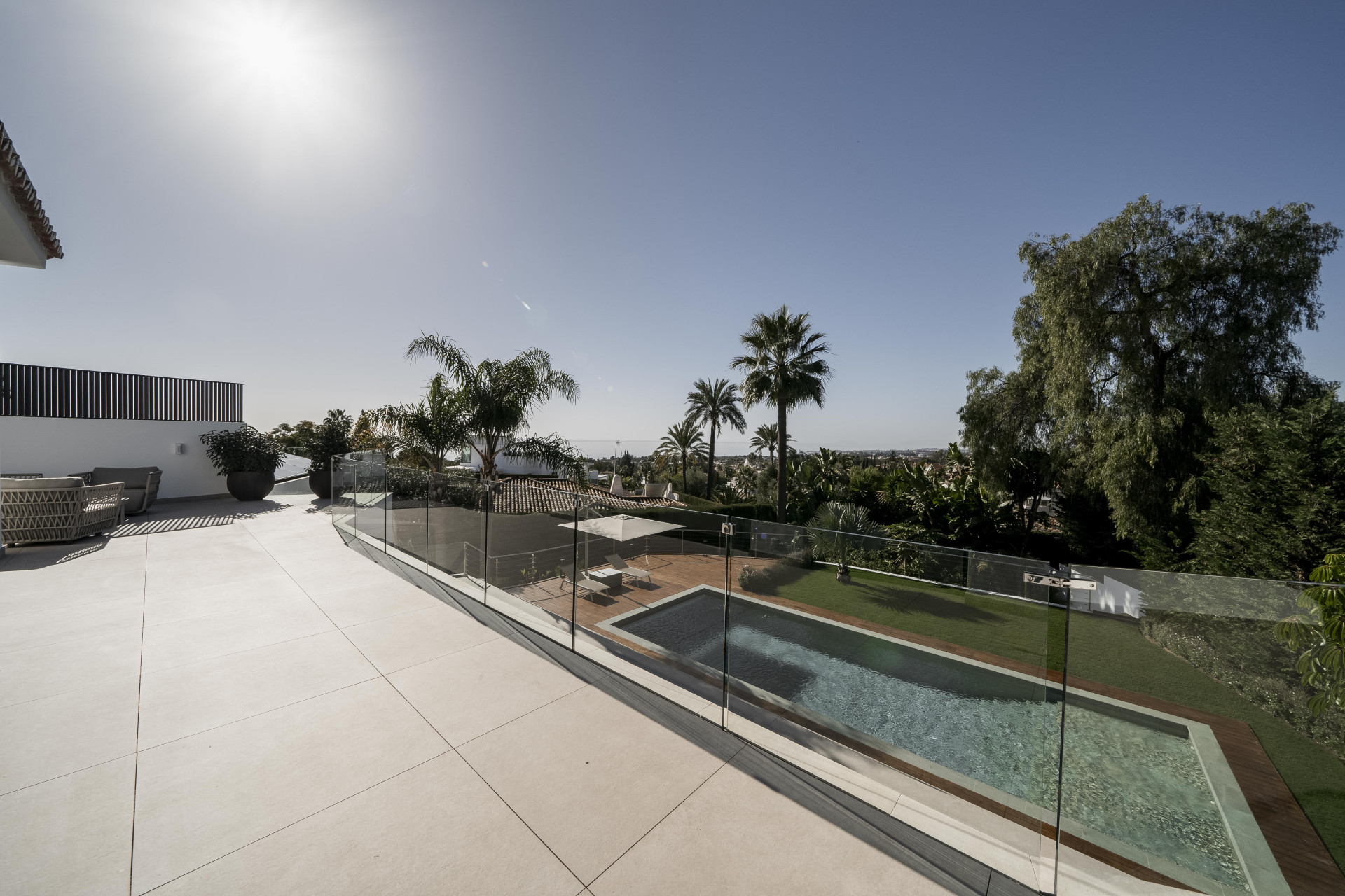 Luxury = Villa with Panoramic Sea Views on the Golden Mile, Marbella