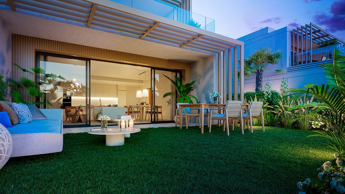 Contemporary semi detached villa in Mijas Costa