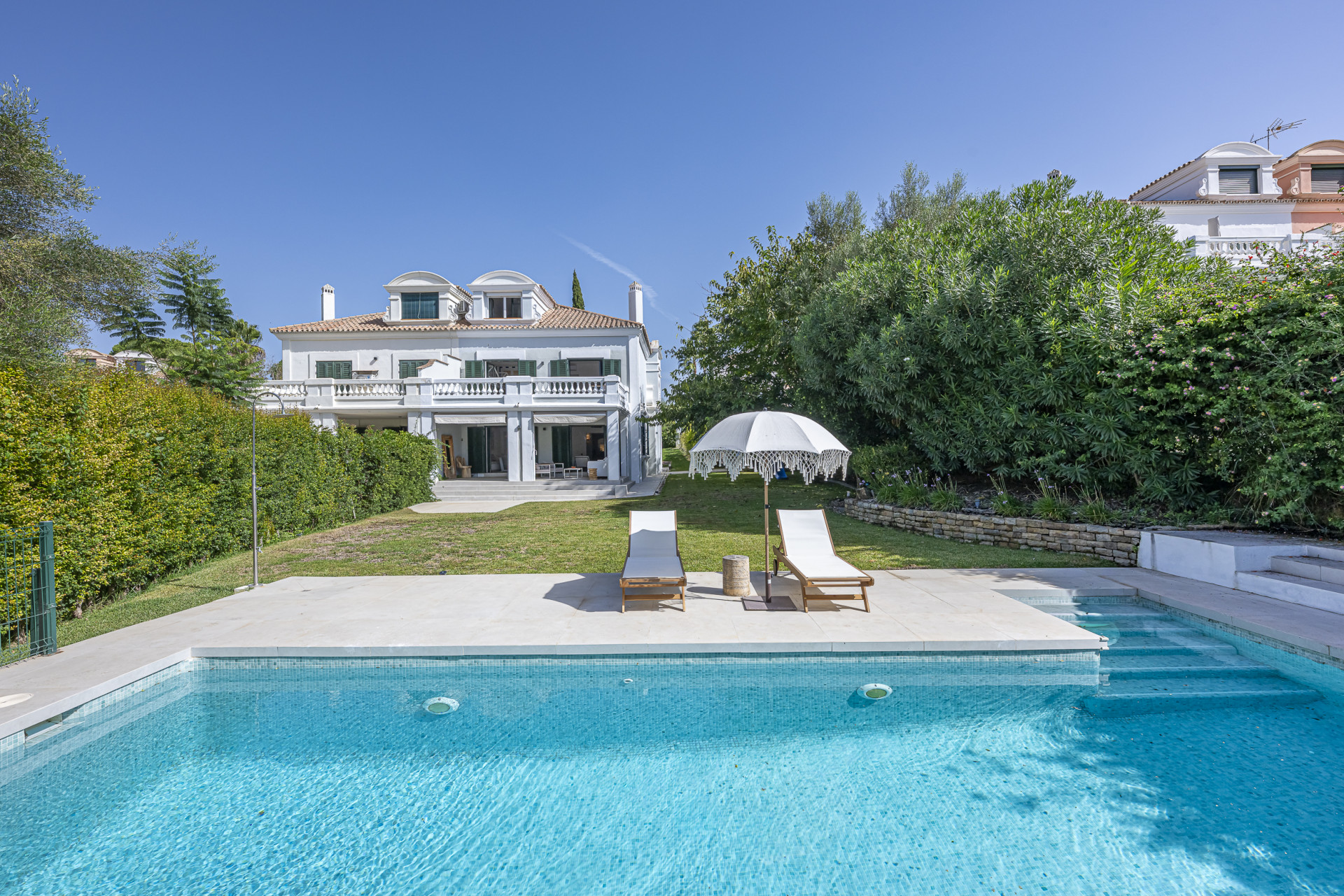 Contemporary Gated Family Home with Private Pool