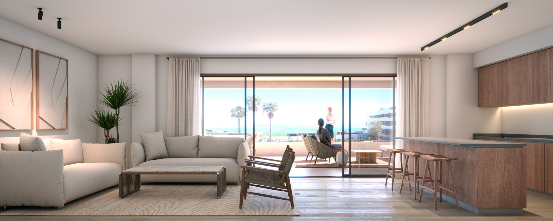 Apartment 3 Bedrooms 2 Bathrooms in Manilva, Costa del Sol