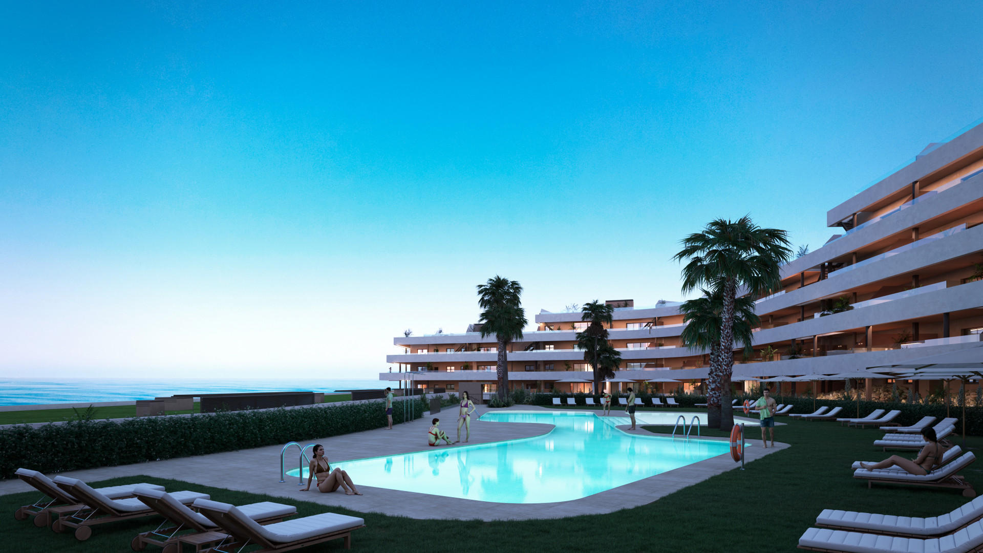Apartment 3 Bedrooms 2 Bathrooms in Manilva, Costa del Sol