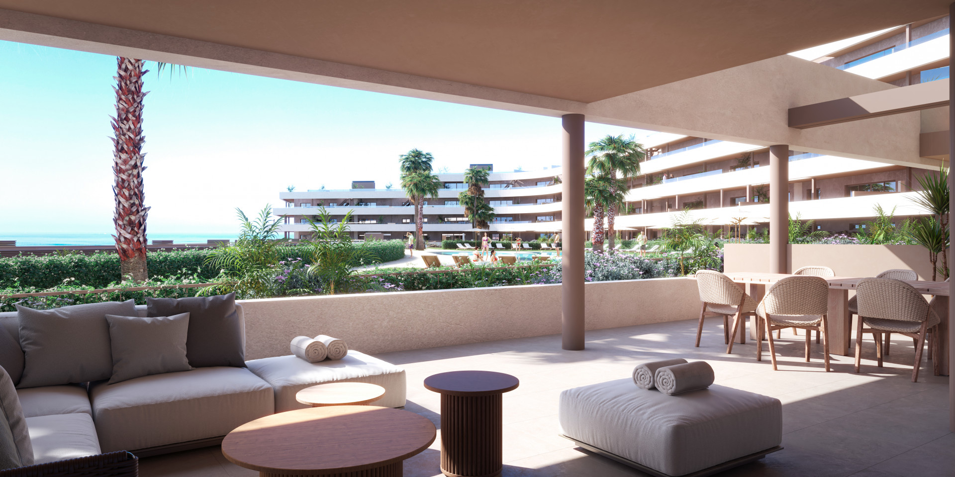 Apartment 3 Bedrooms 2 Bathrooms in Manilva, Costa del Sol
