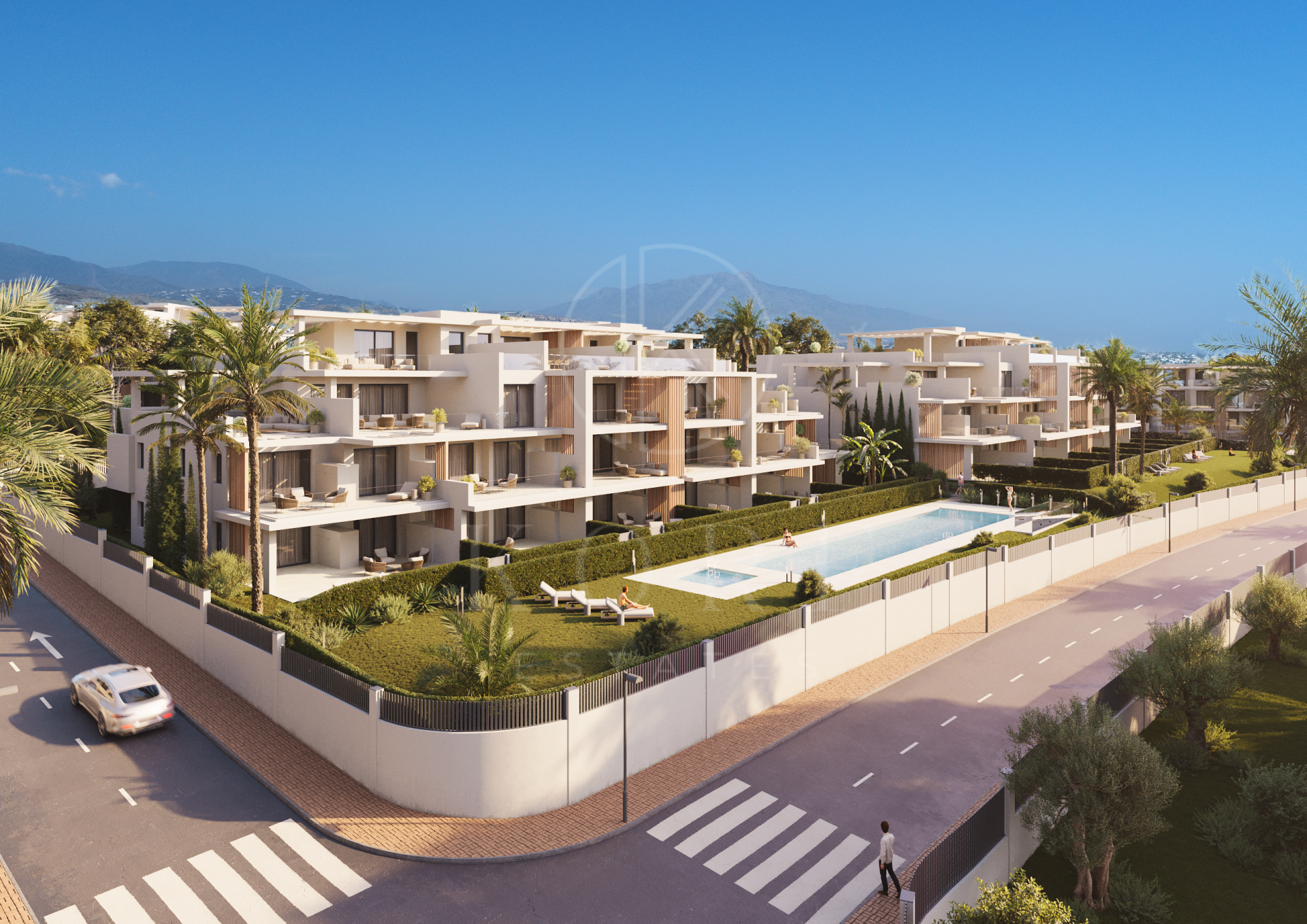 Exclusivos apartamentos con vistas al mar en la prestigiosa Nueva Milla de Oro de Estepona