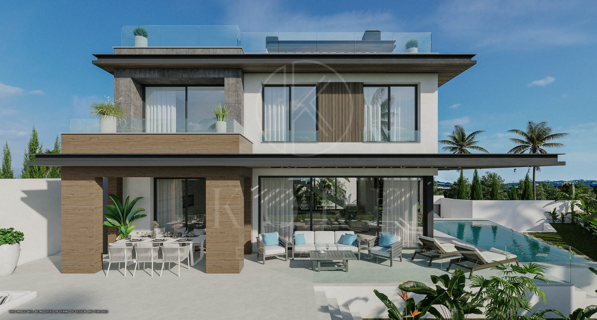 Bali Villas, exclusivity, sustainability, and luxury services in the privileged area of La Cala de Mijas.