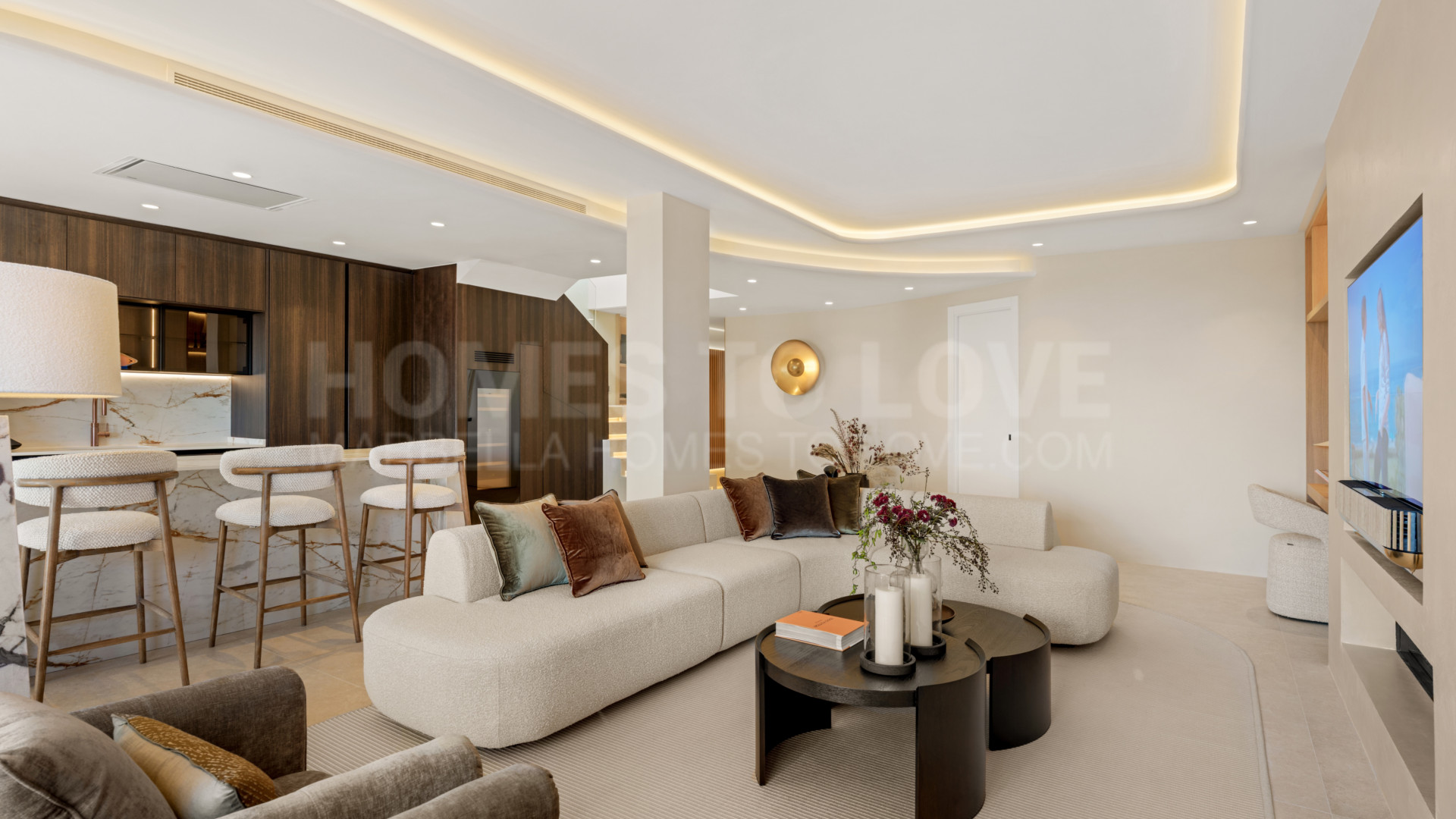 Zweistöckiges Penthouse zu verkaufen in Torre Bermeja, Estepona Ost