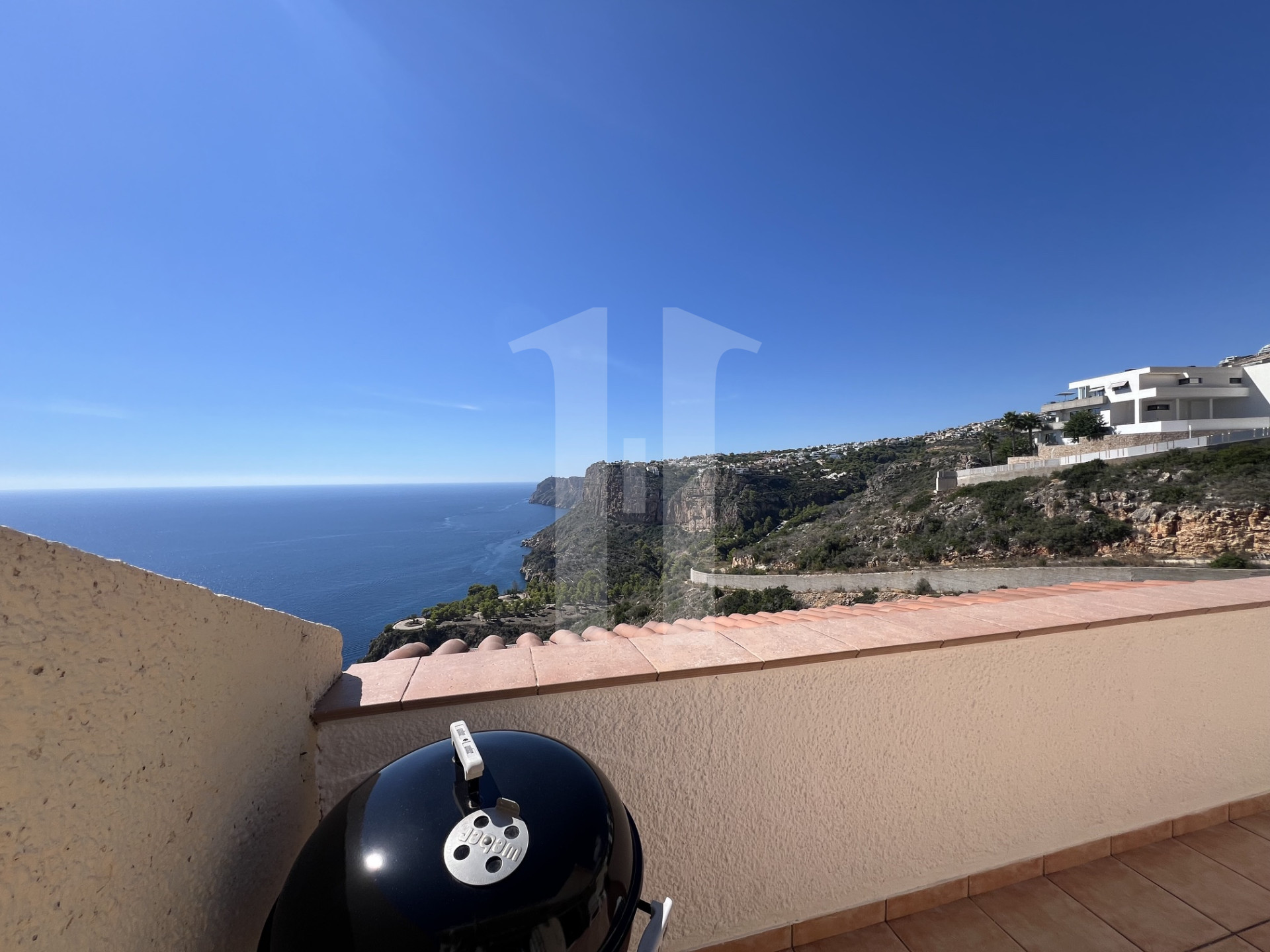 home in Jávea Apartment with sea views in Cumbre del Sol, private terrace, and swimming pool