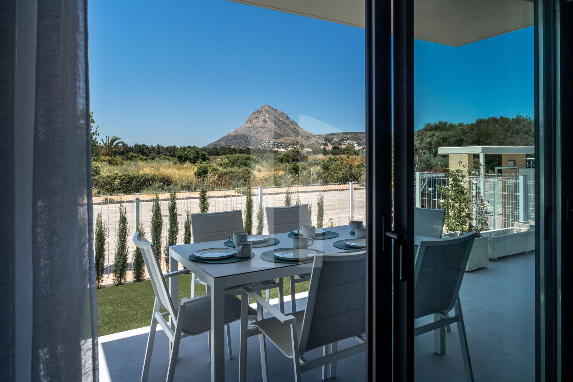 Costa Blanca real estate investment Ground floor apartment for sale in Bardisa, Javea