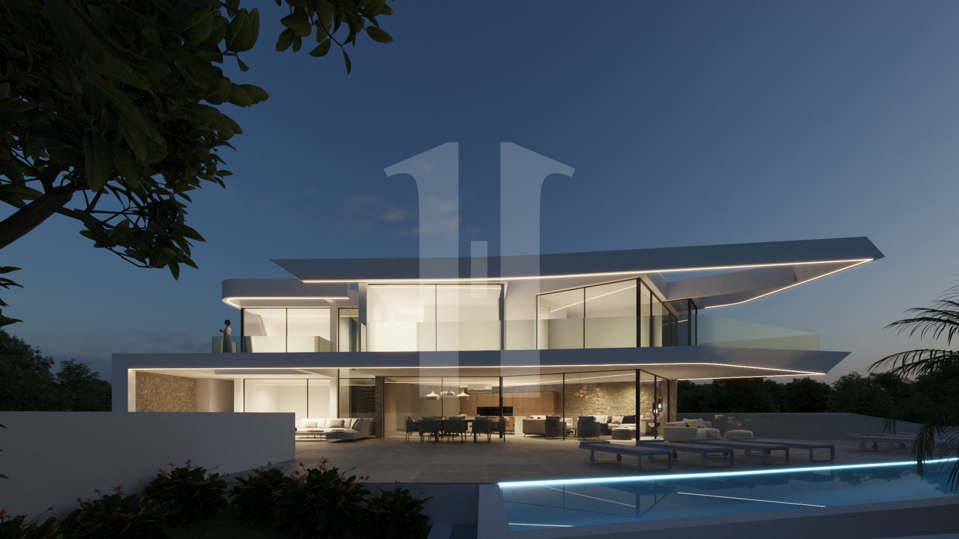 Villa en venta en Moraira de nueva construcción