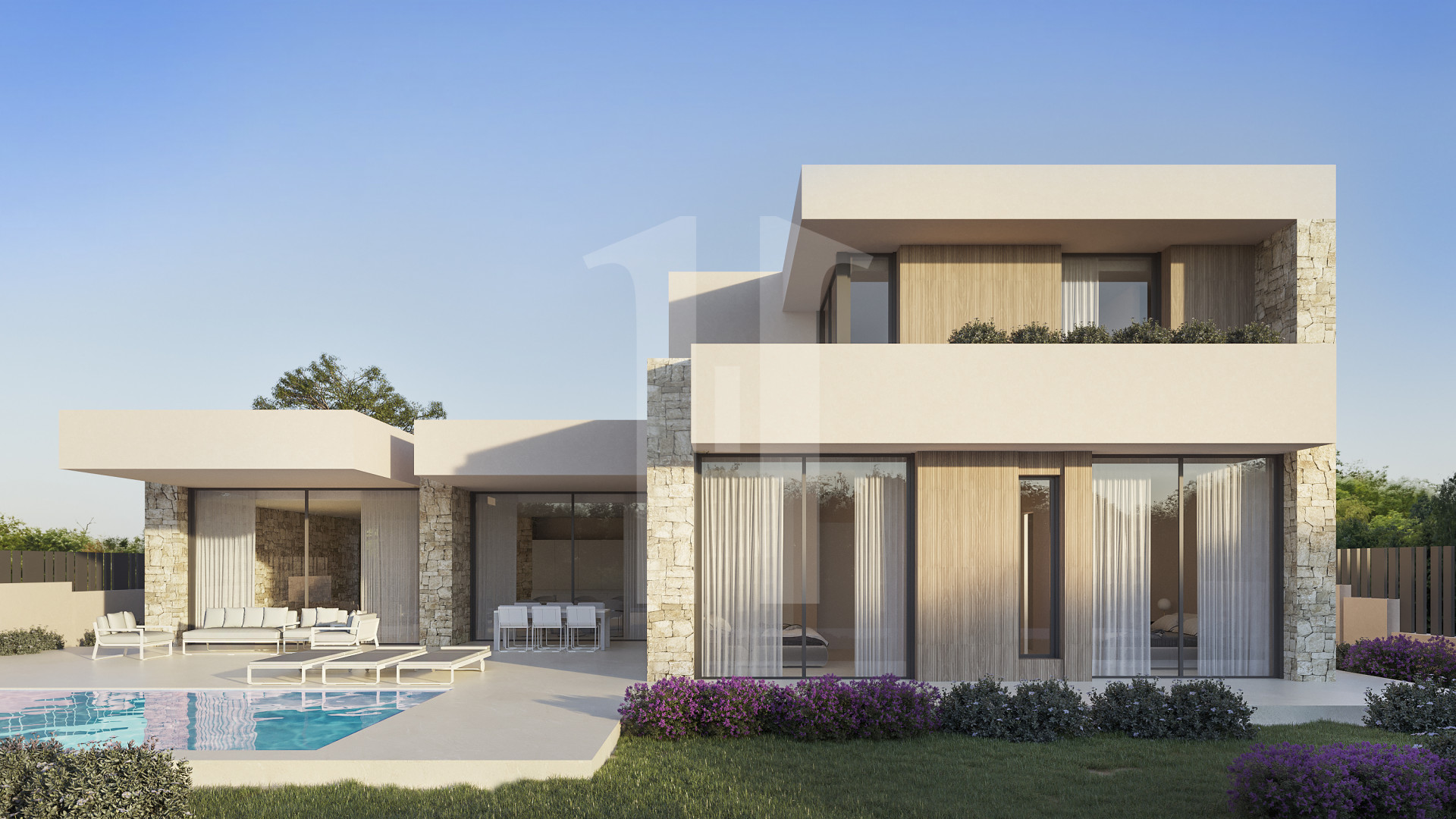 Villa en venta en Denia: Sofisticación y Confort en Dos Niveles